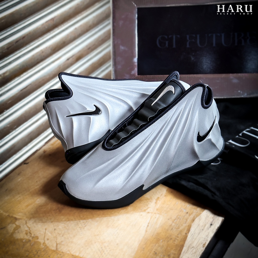 NIKE G.T. FUTURE EP 銀灰色 未來 液態 金屬 亮面 反光 舒適柔軟 籃球鞋 FZ5591-002