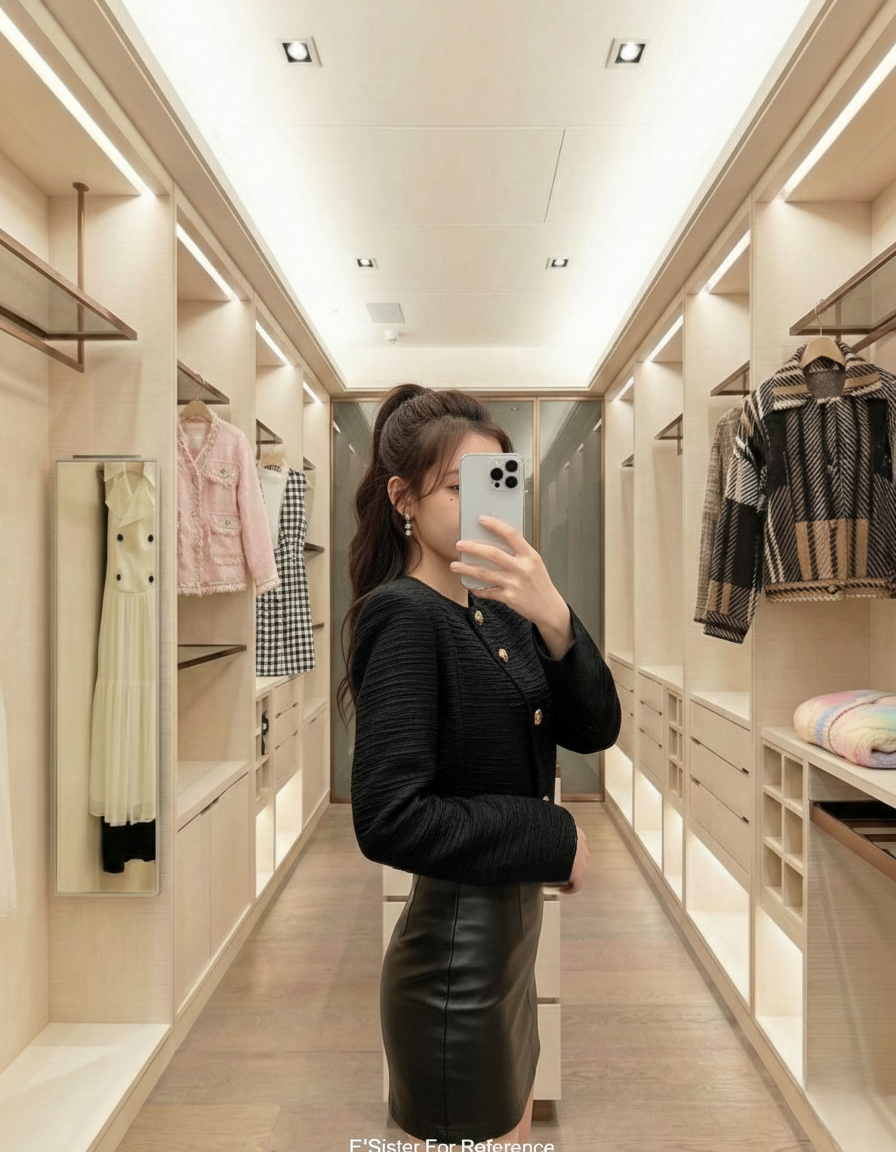 日系流蘇紋理金釦短版外套C74