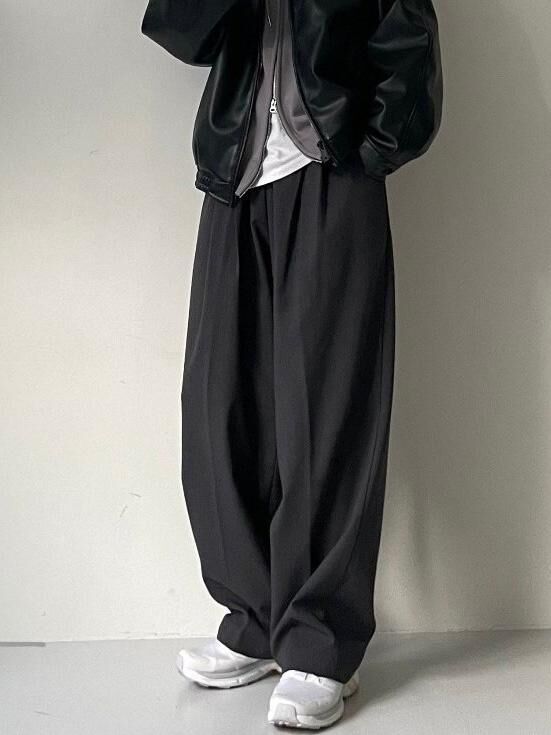 橡筋腰西褲 P1611