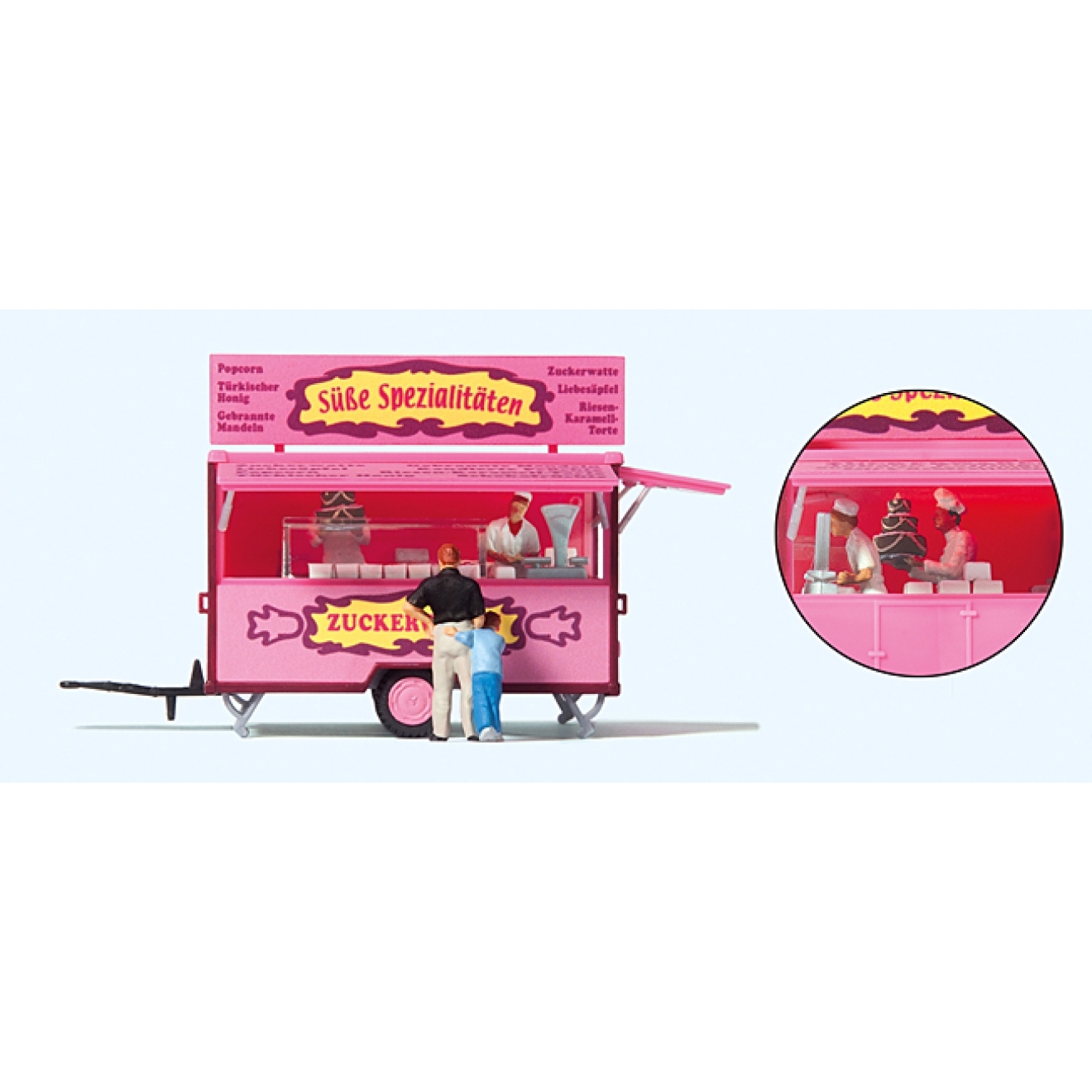 Preiser 10748 HO Scale Sales van Sweet specialties