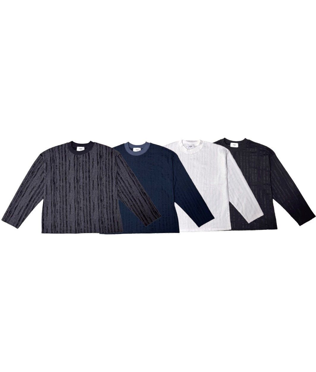 直紋長袖衫 VOID-127T