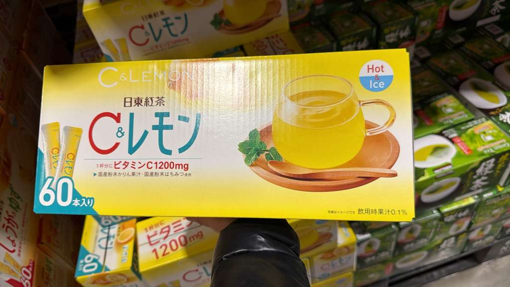 SS131 日東紅茶檸檬味紅茶60本入 exp:2027.09