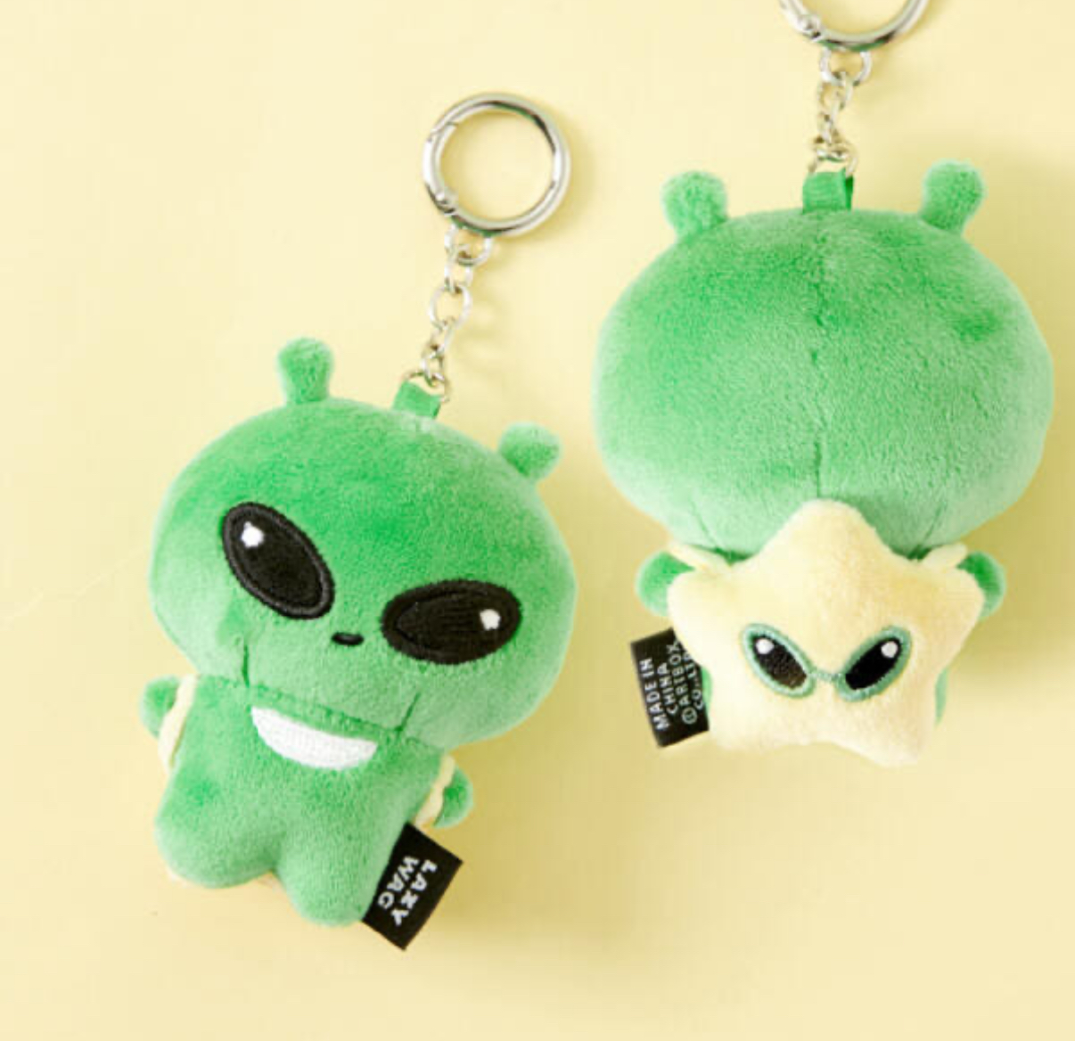 外星人星星背包迷你匙扣