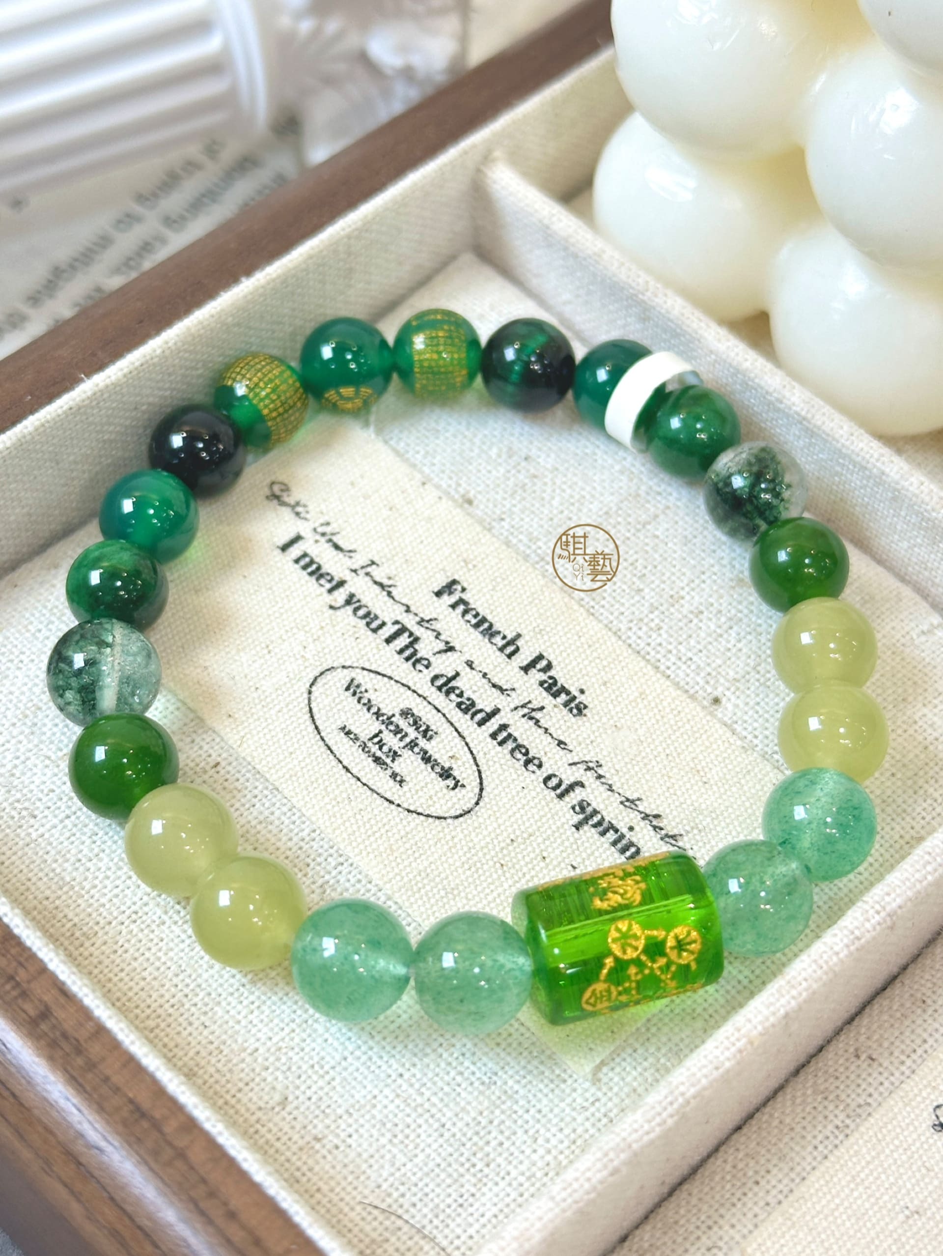 五行手串（水／木／土）｜平衡能量・穩定人生節奏的天然水晶手串