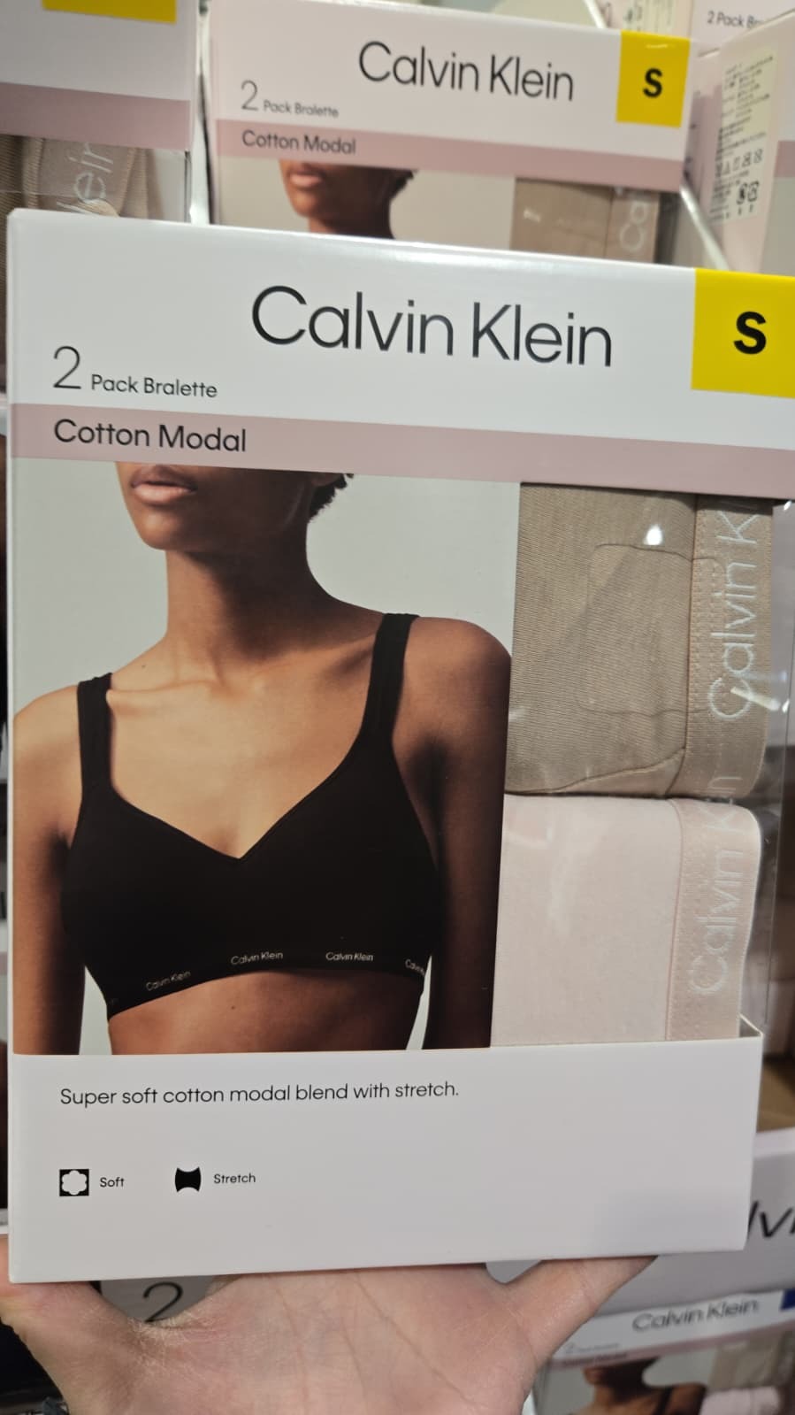 SS102 Calvin Klein cotton 胸圍 2個裝
