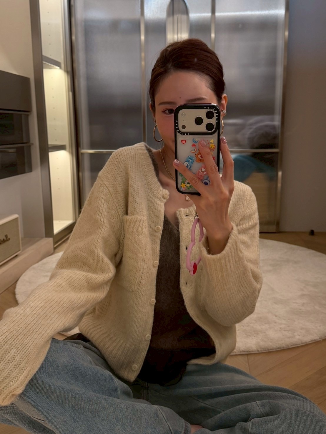 #AD132雙口袋造型小外套(墨/白/黄)