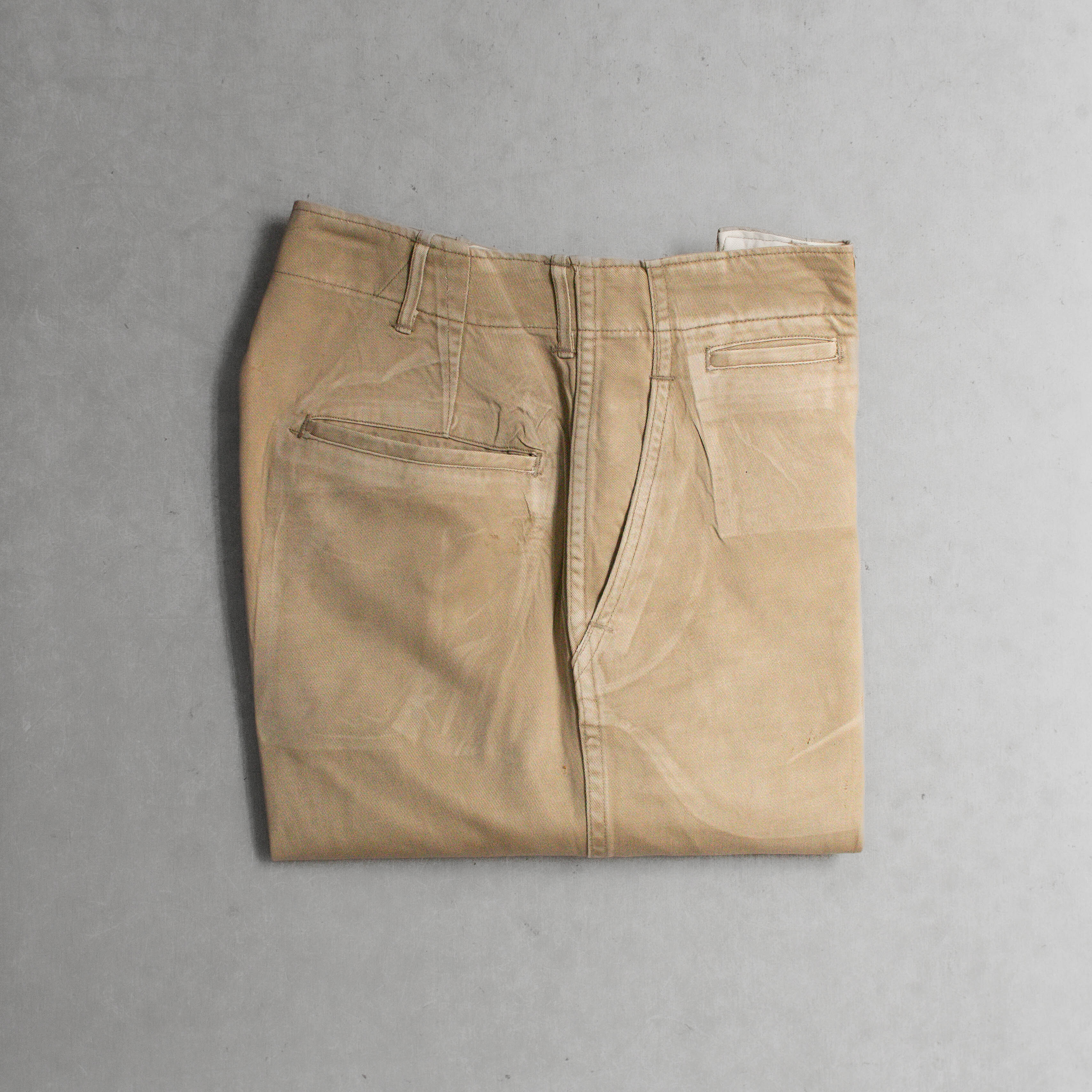 40S US ARMY M45 CHINO PANTS 美軍 公發 長褲 直筒 卡其 長褲