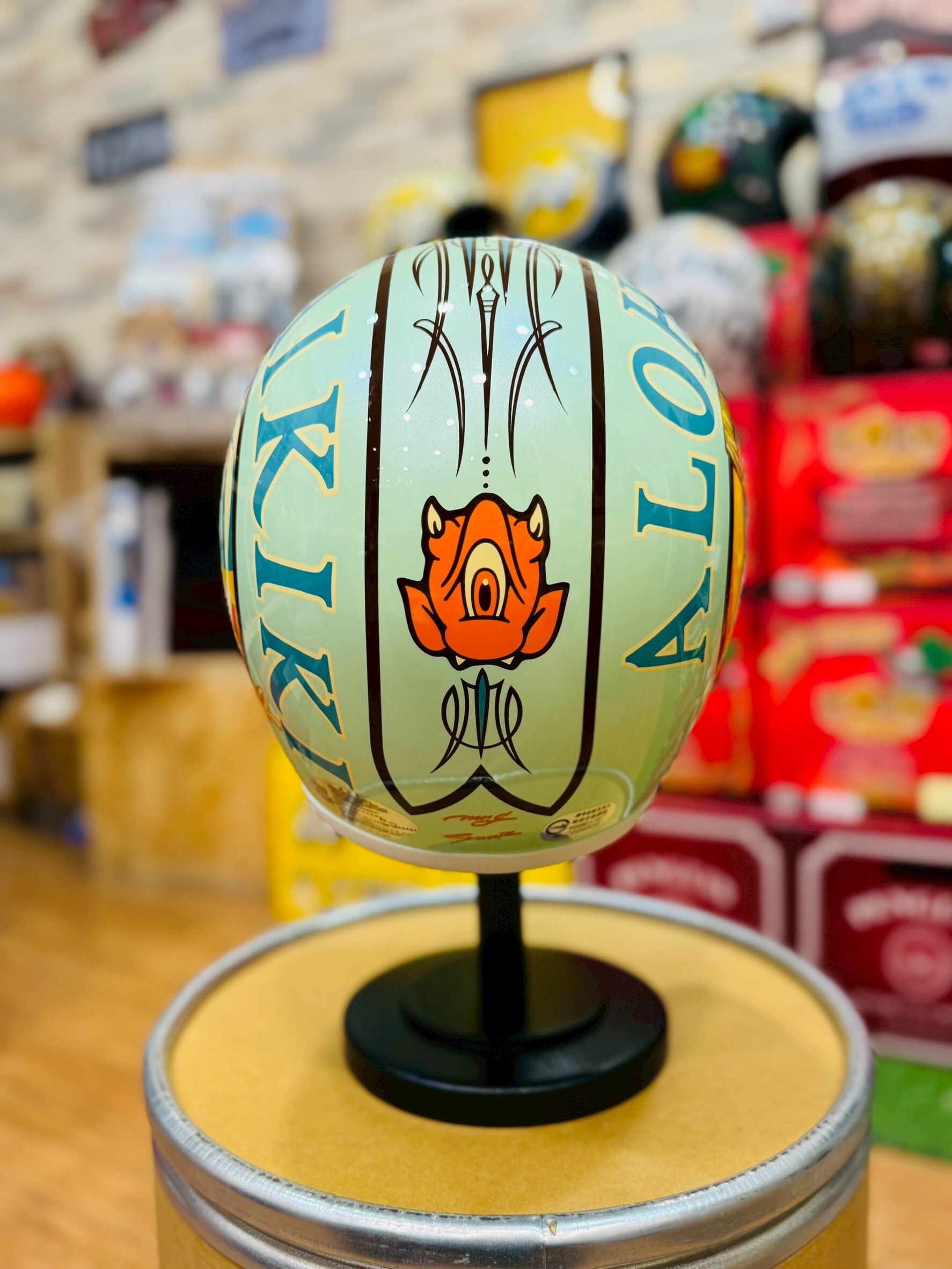 3JFT Hawaii-夏威夷 蒂芬妮色 復古帽 3/4罩