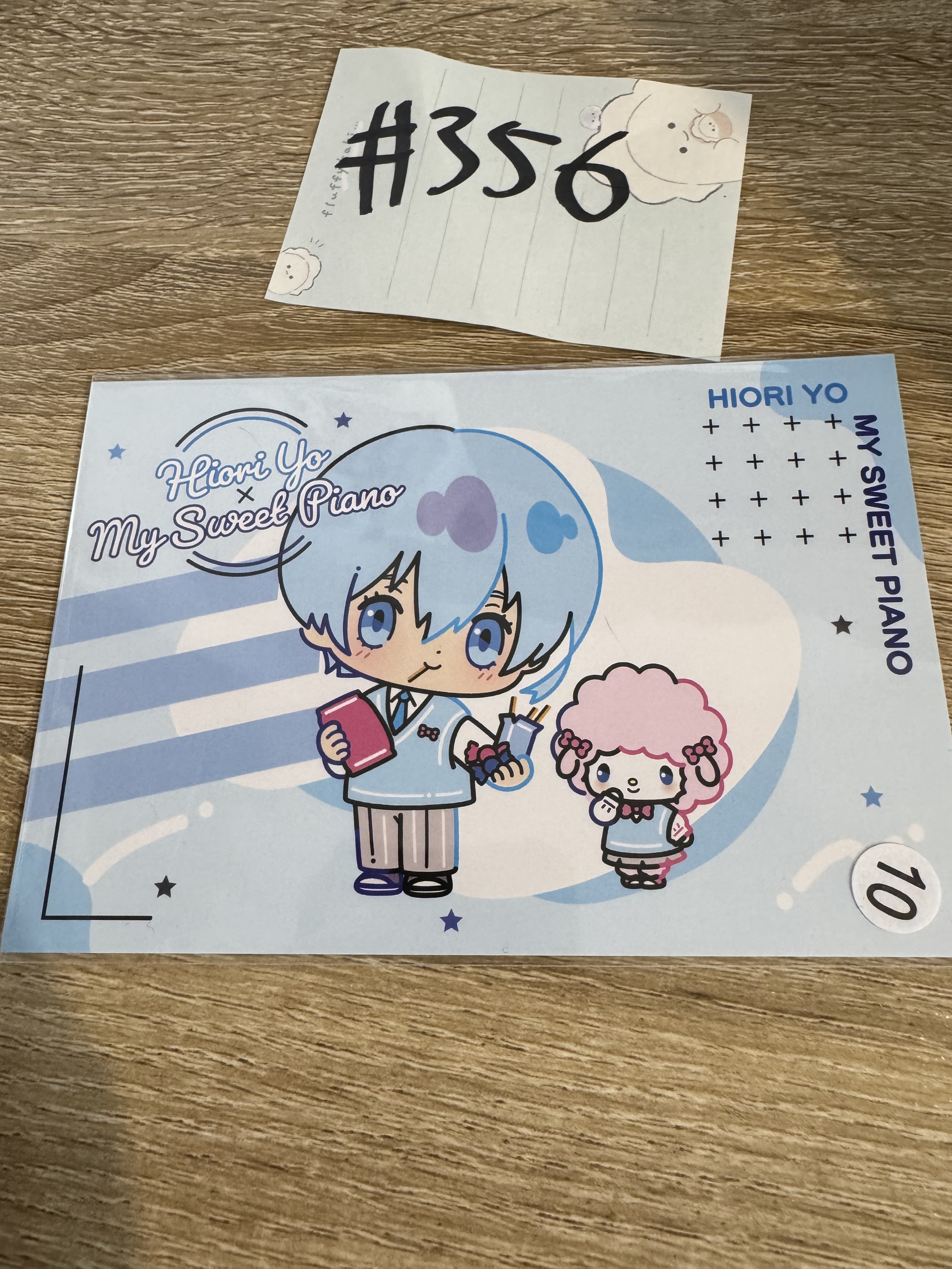 BlueLock 冰織羊 明信片#356