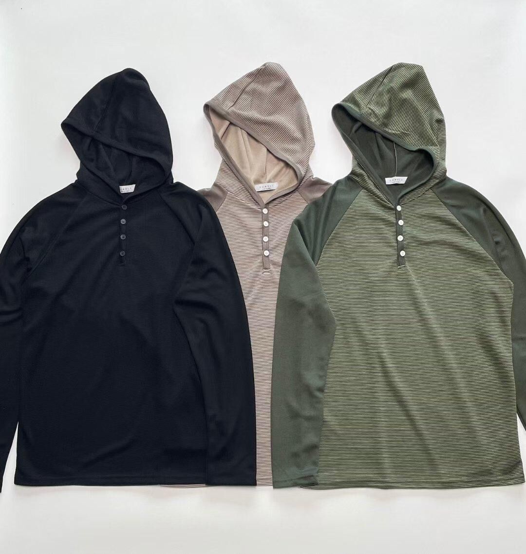 橫間連帽長袖衫 GAMBLE-060T