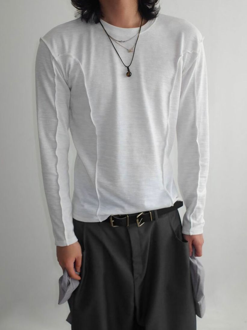 淨色長袖衫 GAMBLE-062T