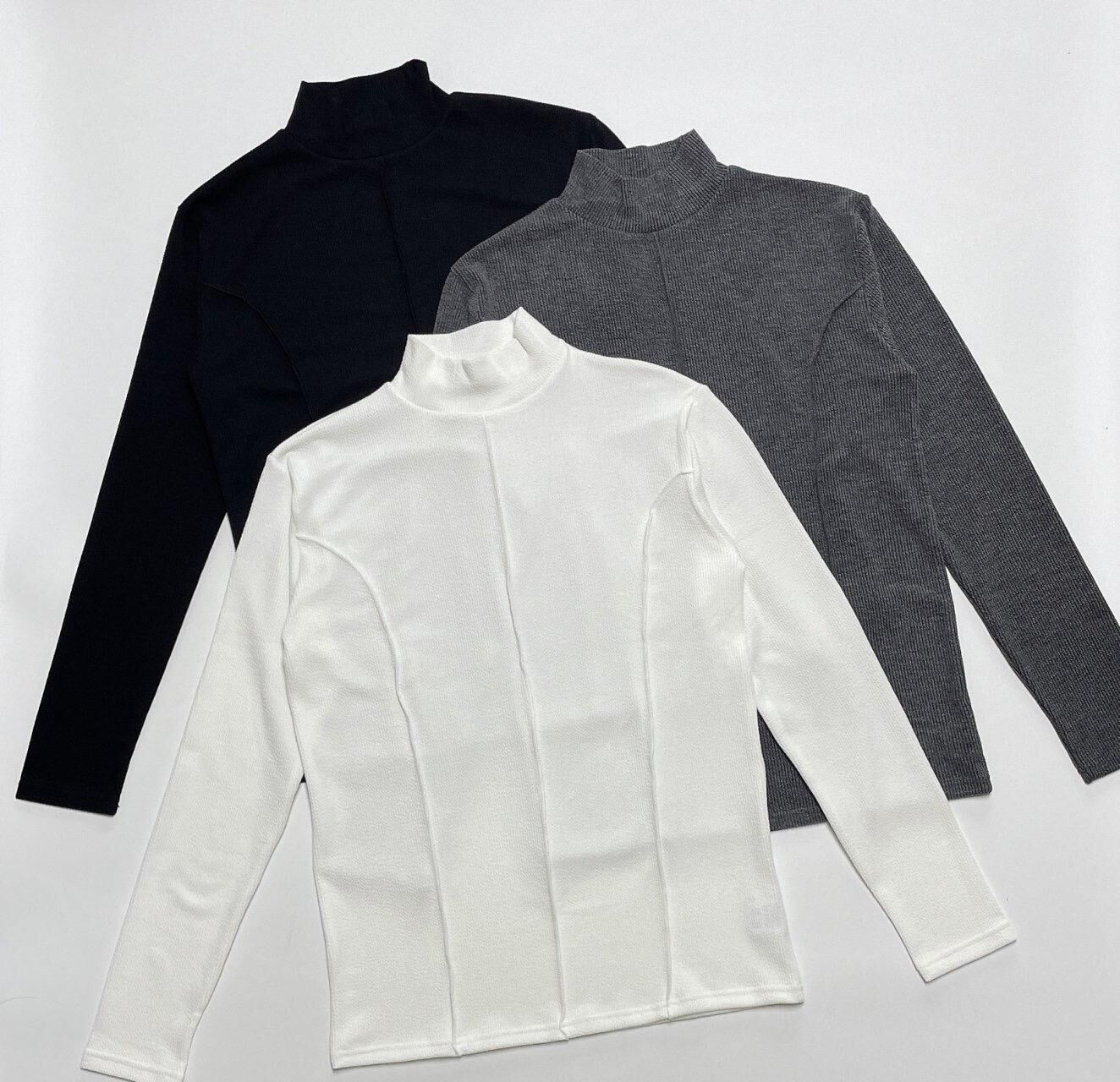 暗直紋樽領衫 GAMBLE-064T