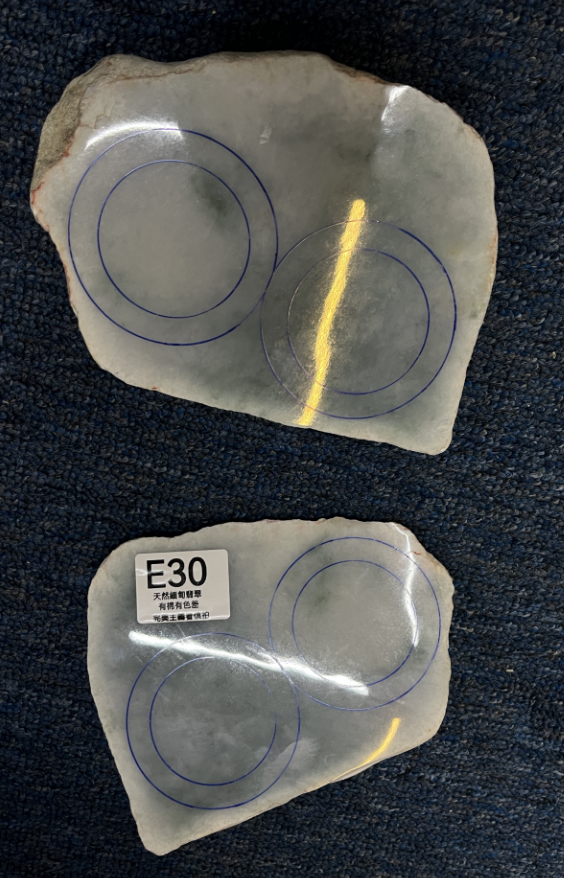 SV009 E30 私人定制翡翠手鐲（送手鐲心拉光,送一件觀音）