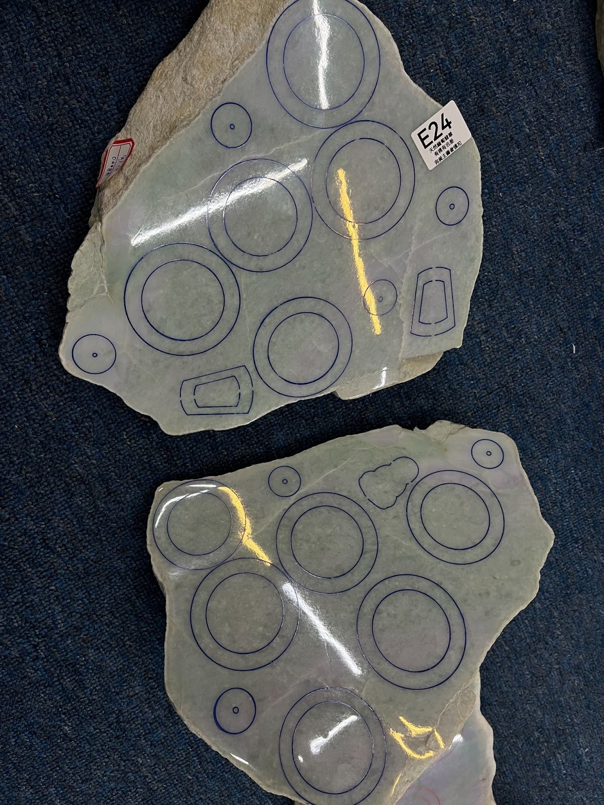 SV003 E24 私人定制翡翠手鐲（送手鐲心拉光,送一件觀音，送一件佛公）