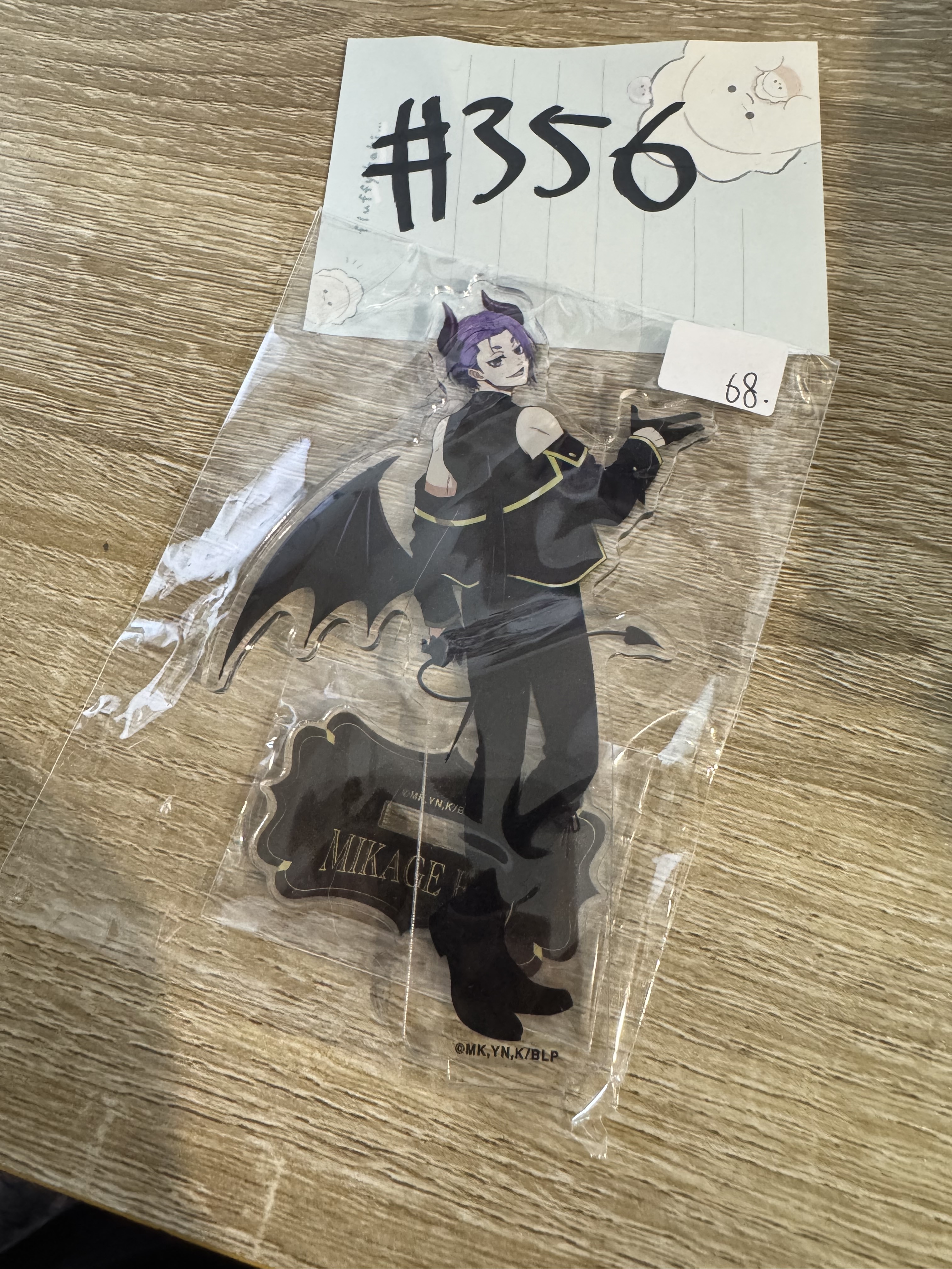 BlueLock  玲王 立牌#356