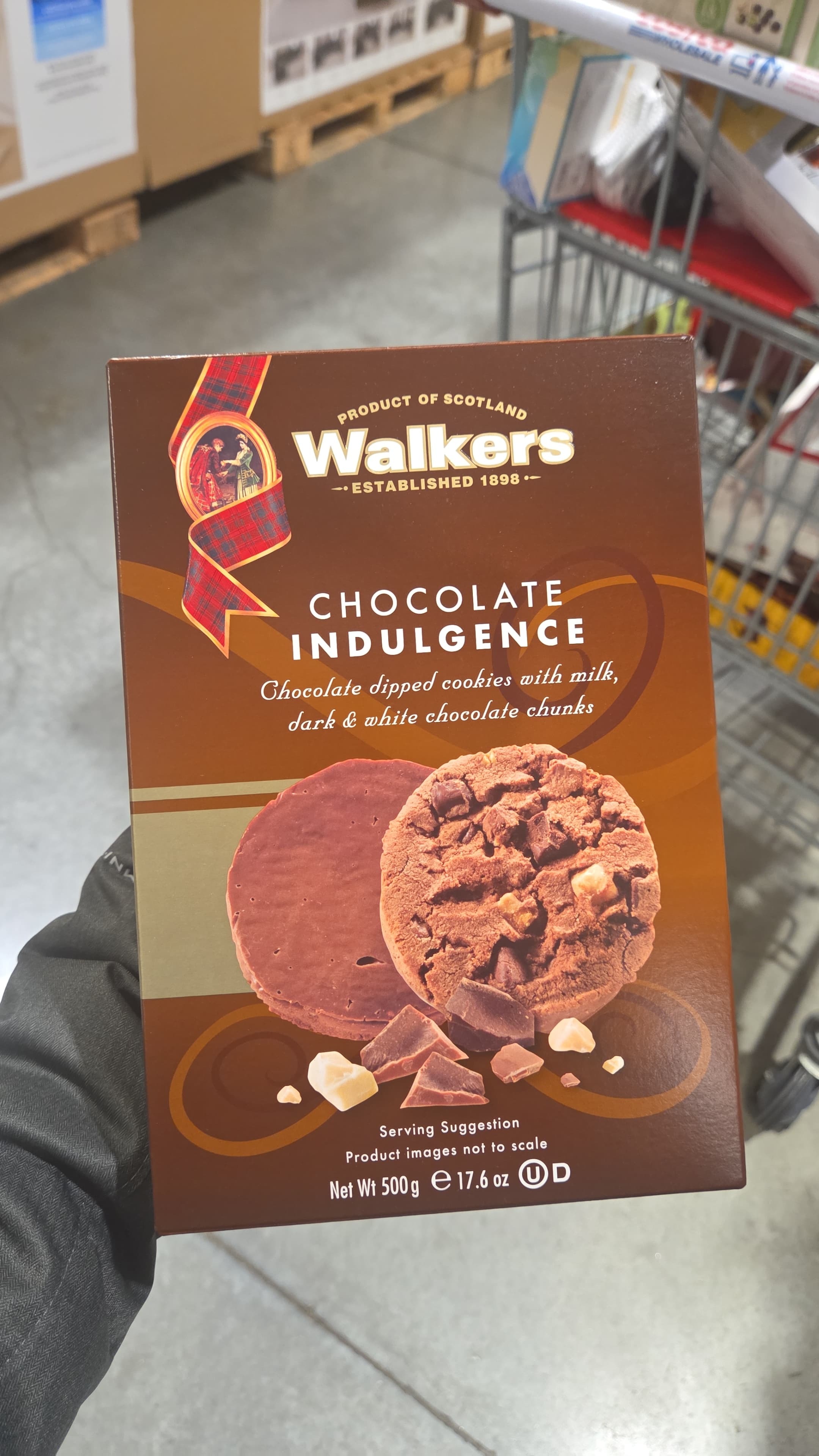 SS087 WALKERS 朱古力曲奇24枚 exp: 2026.06