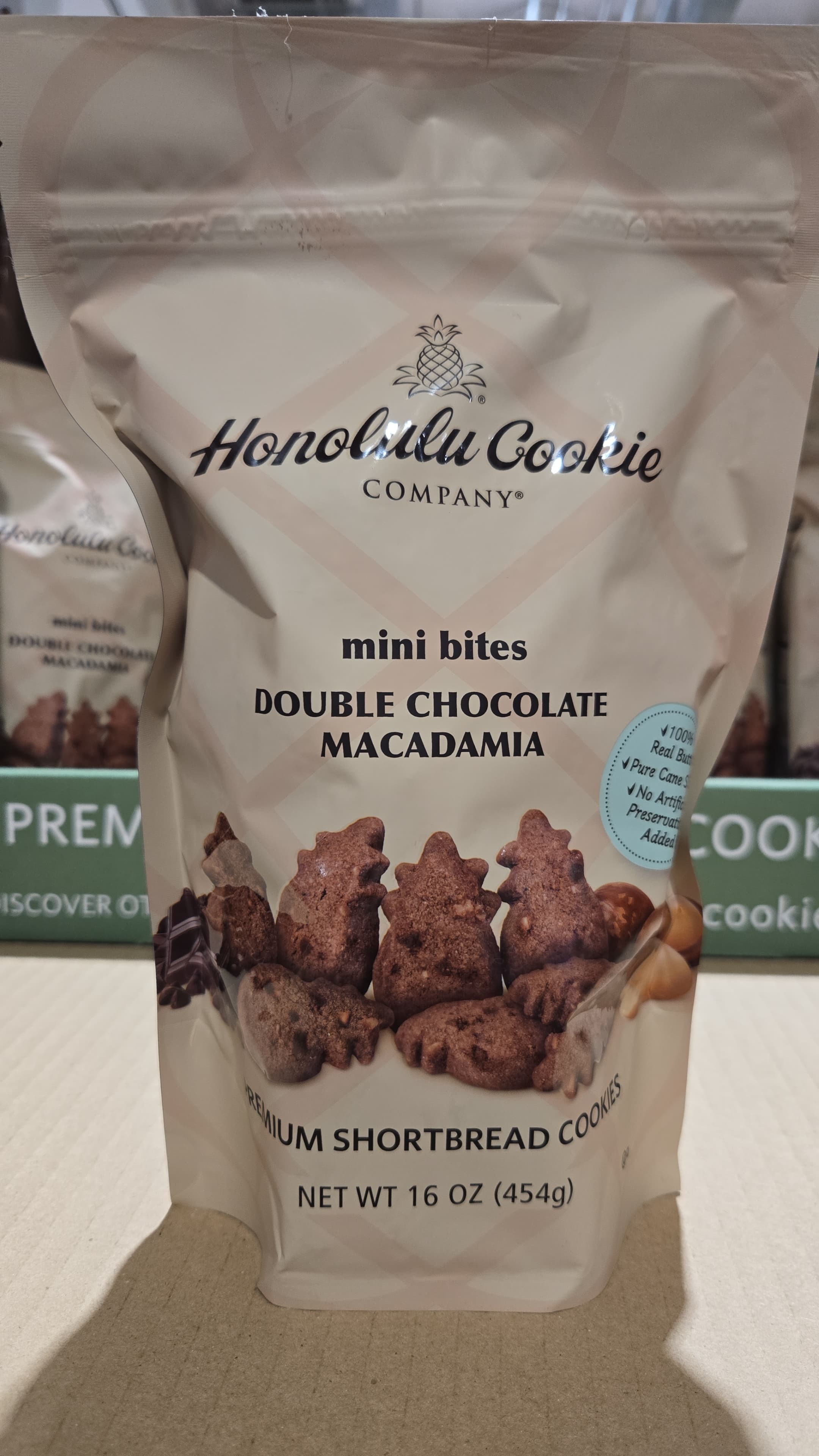 SS080 HONOLULU COOKIE 一口夏威夷果仁朱古力曲奇454g exp: 2026.07