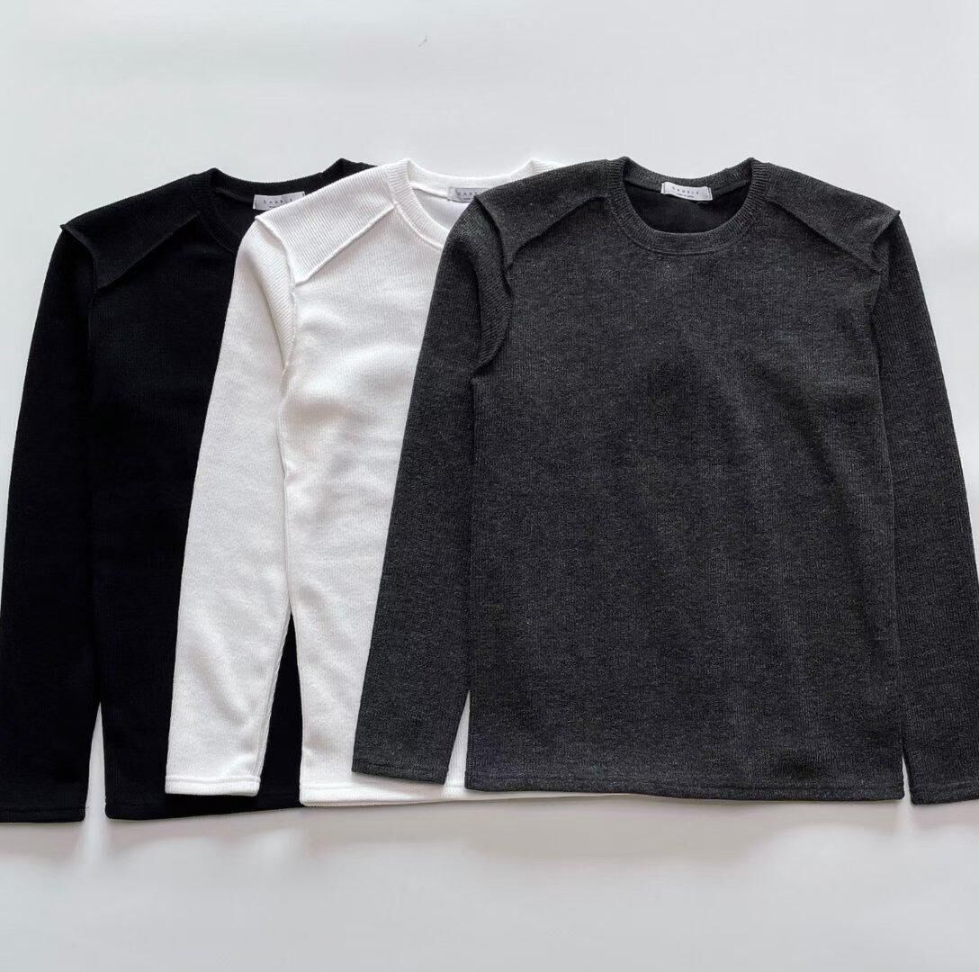 淨色長袖衫 GAMBLE-065T