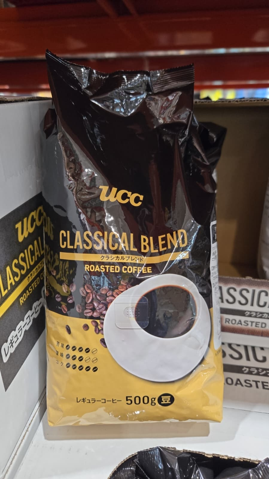 SS098 UCC 咖啡豆500G exp: 2026.10