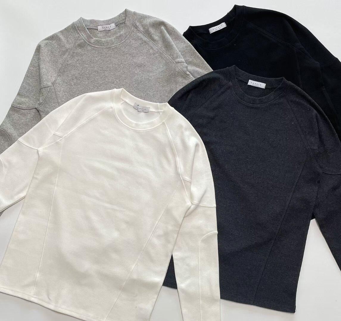 淨色長袖衫 GAMBLE-067T