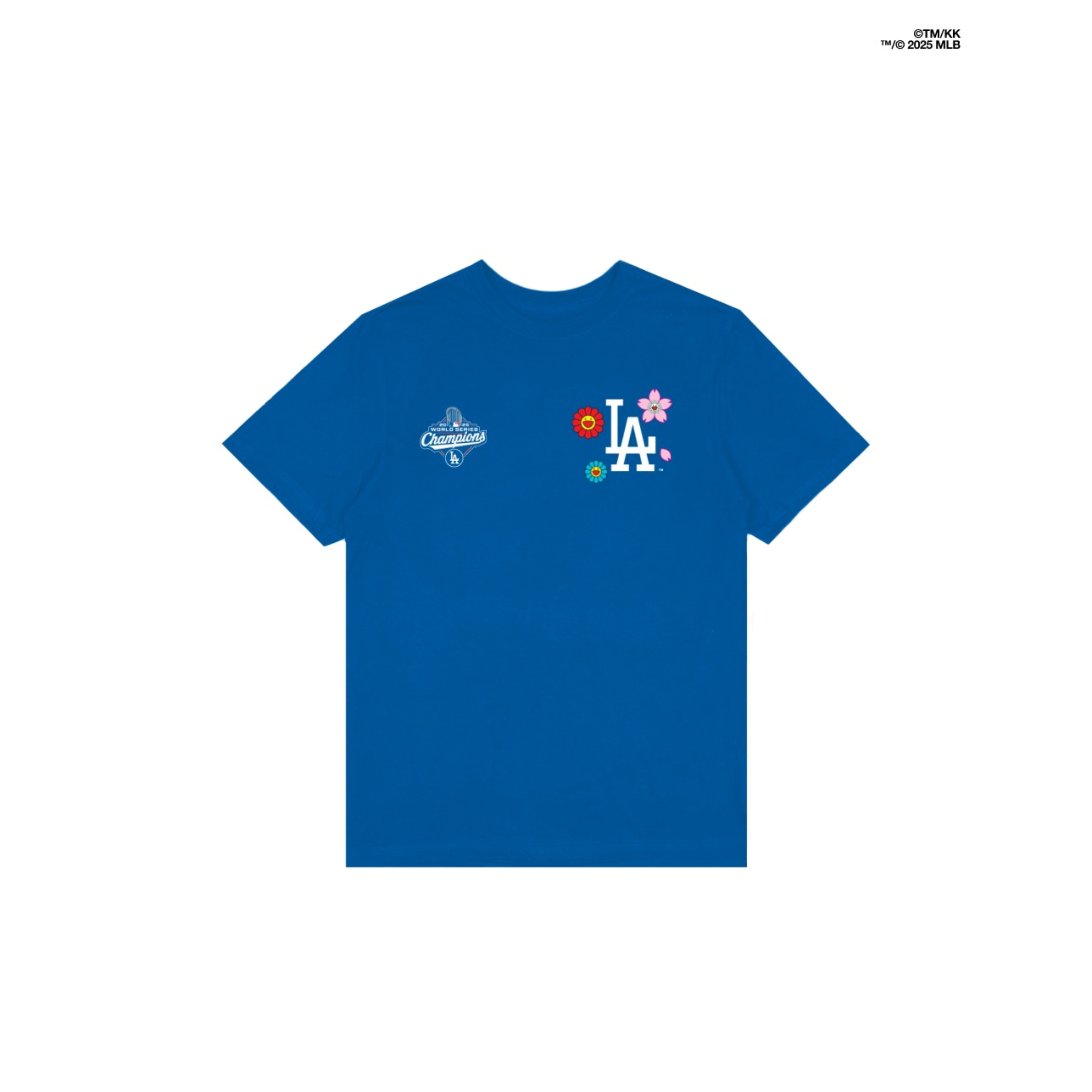 2025AW FANATICS X TAKASHI MURAKAMI X MLB LA DODGERS 2025 WORLD SERIES CHAMPIONS T-SHIRT 世界大賽 冠軍道奇 洛杉磯 村上隆 短T 現貨