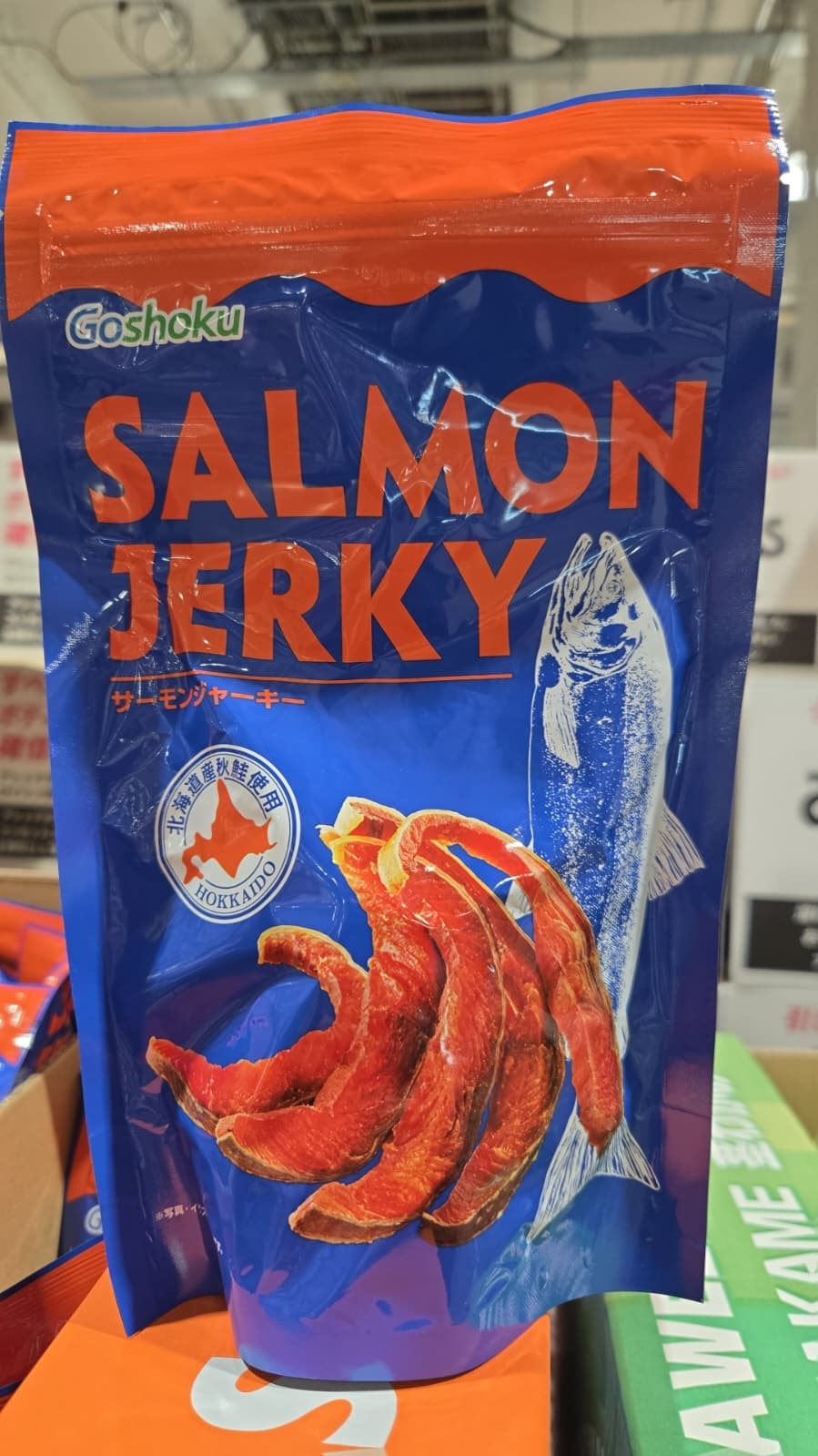 SS040 GOSHOKU 三文魚乾160g exp: 2026.04