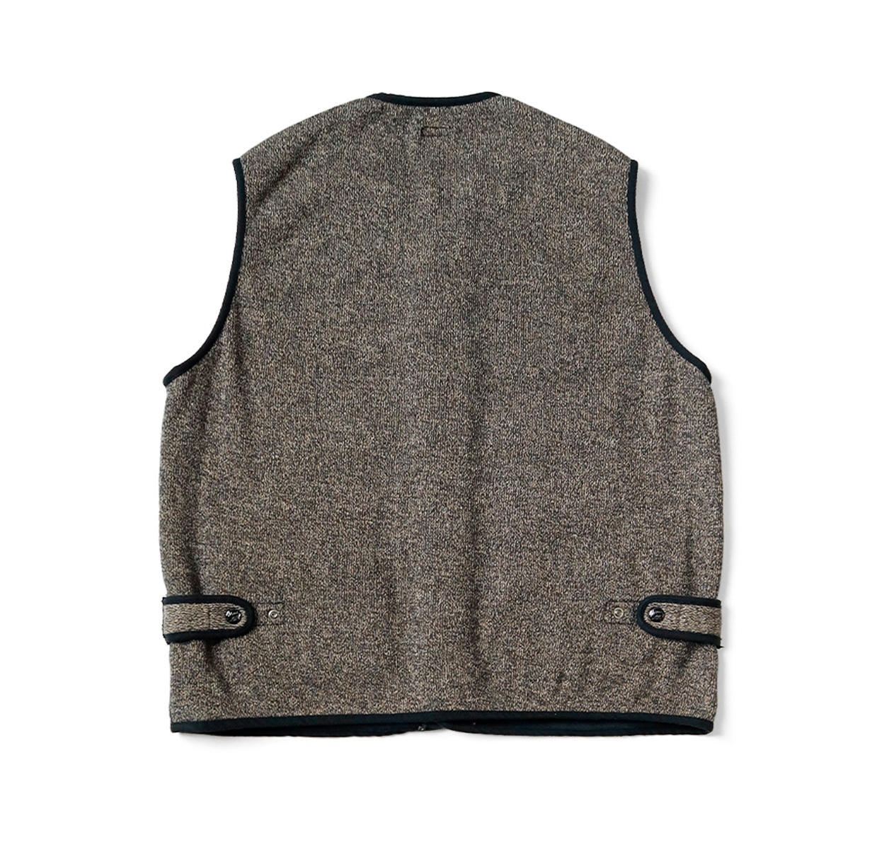 12/28 UPDATED: KAPITAL BEACH FLEECE BEACH VEST - CHARCOAL PRE ORDER ITEM (預訂中)