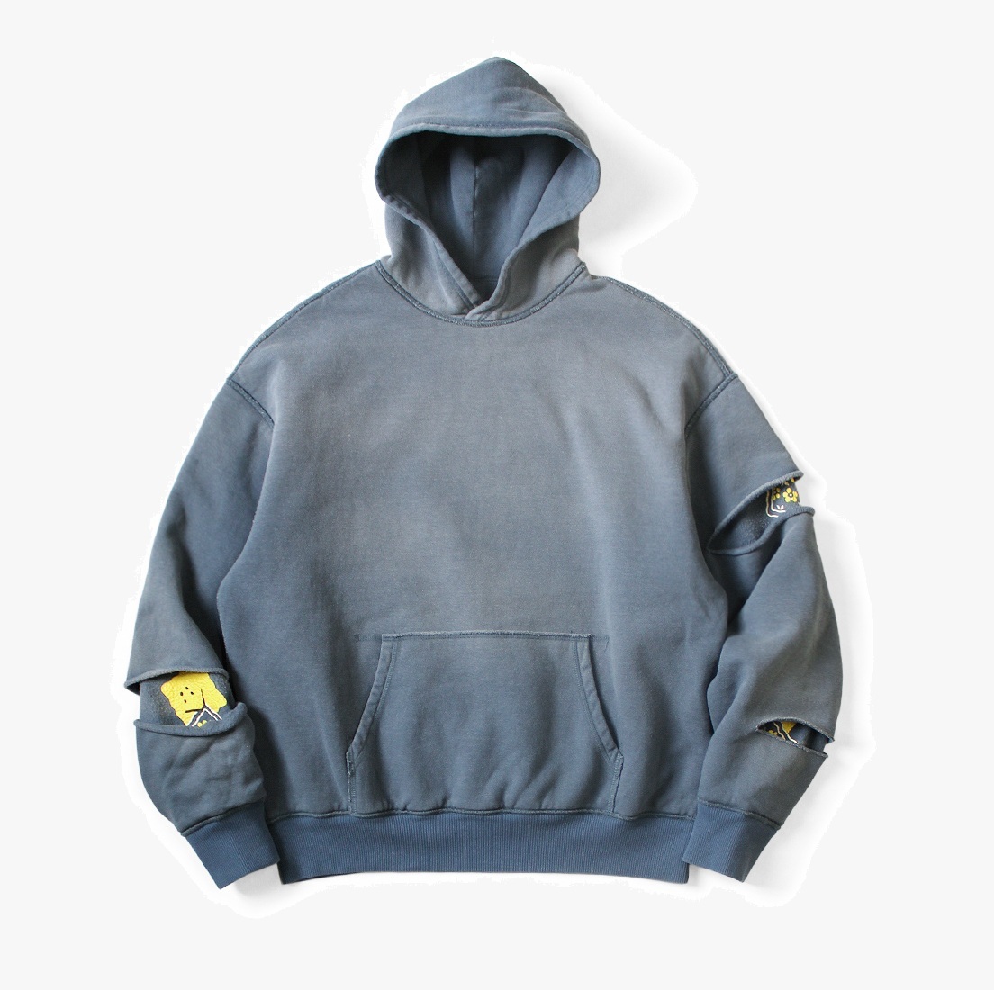 12/28 UPDATED: KAPITAL FLEECE ELBOW HOODIE P.O (PECKISH RAINBOW) - PRE ORDER ITEM (預訂中)