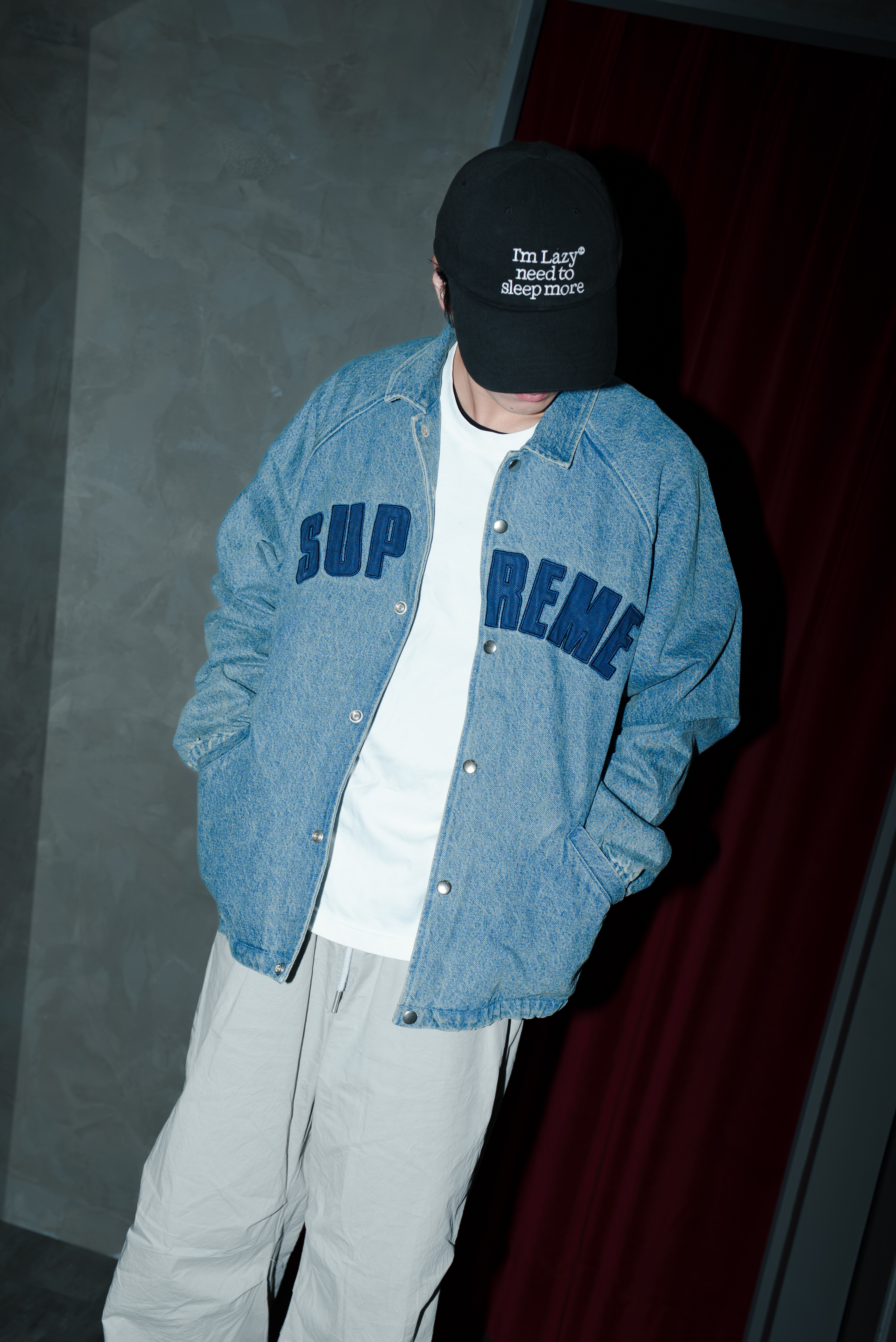 Focus Store】現貨秒發Supreme SS25 Arc Denim Coaches Jacket