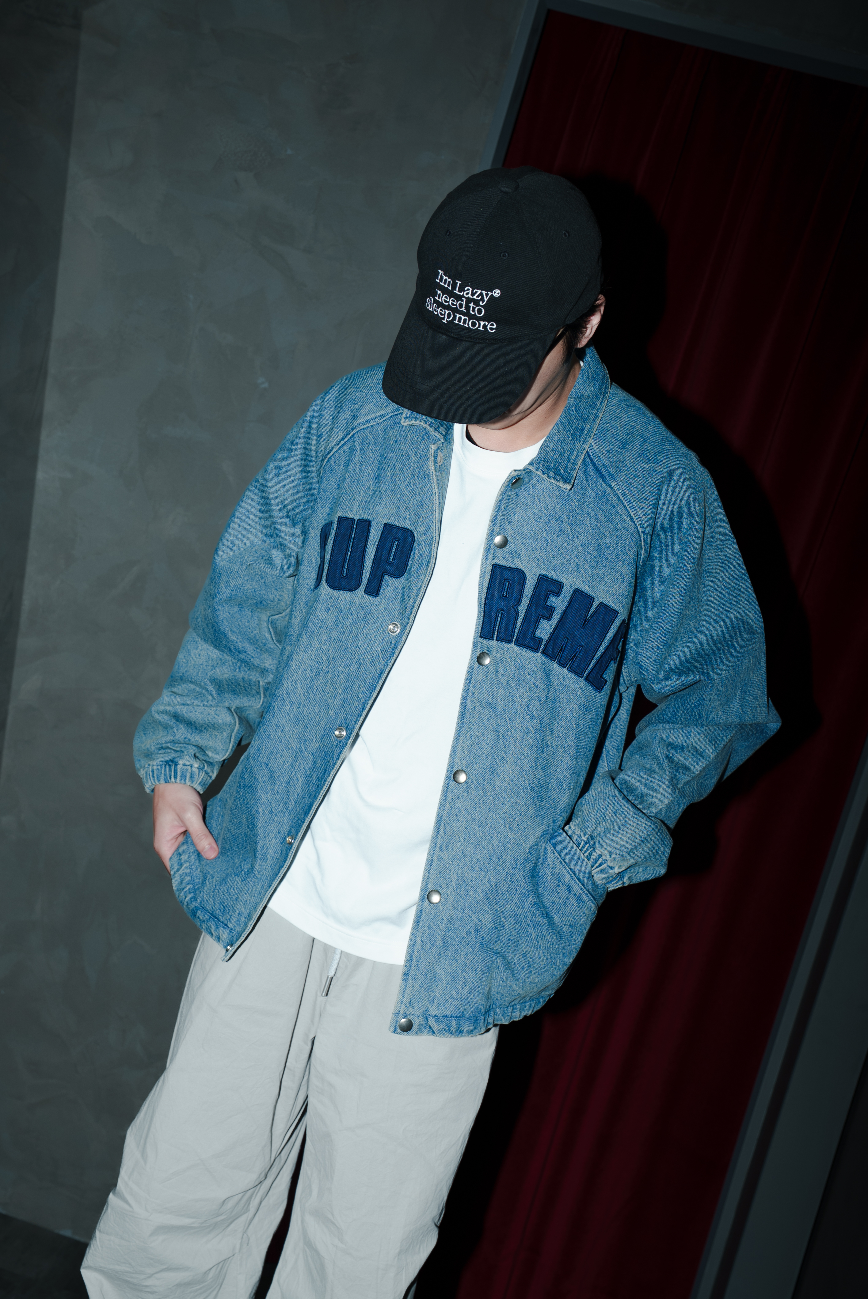 Focus Store】現貨秒發Supreme SS25 Arc Denim Coaches Jacket