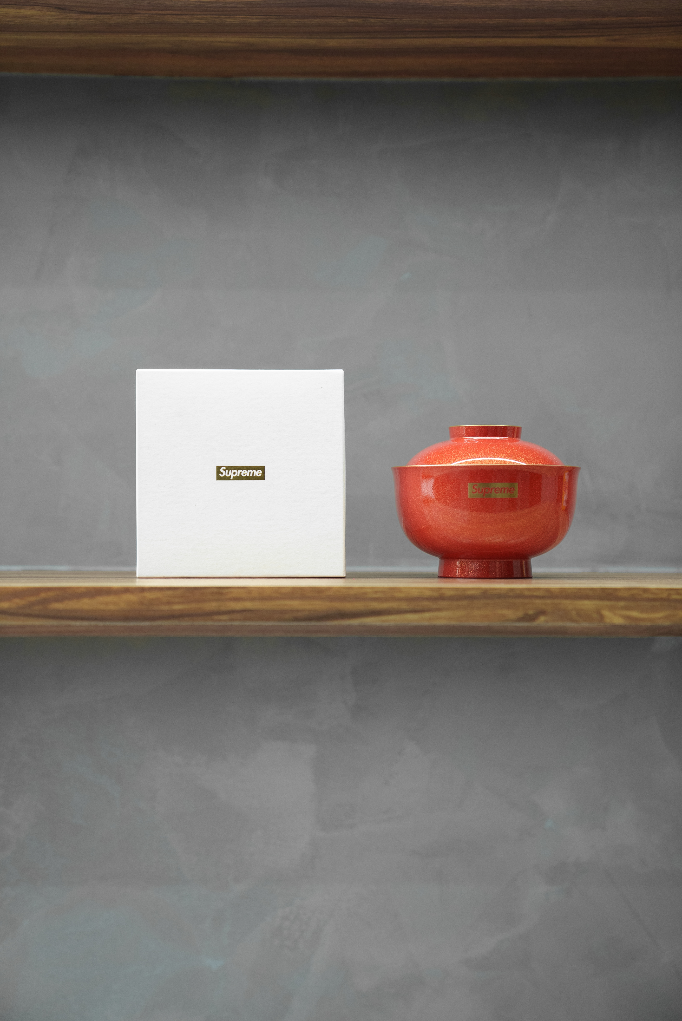 【Focus Store】現貨秒發 Supreme FW23 Zoni Glitter Bowl "Red" 紅色 閃光碗