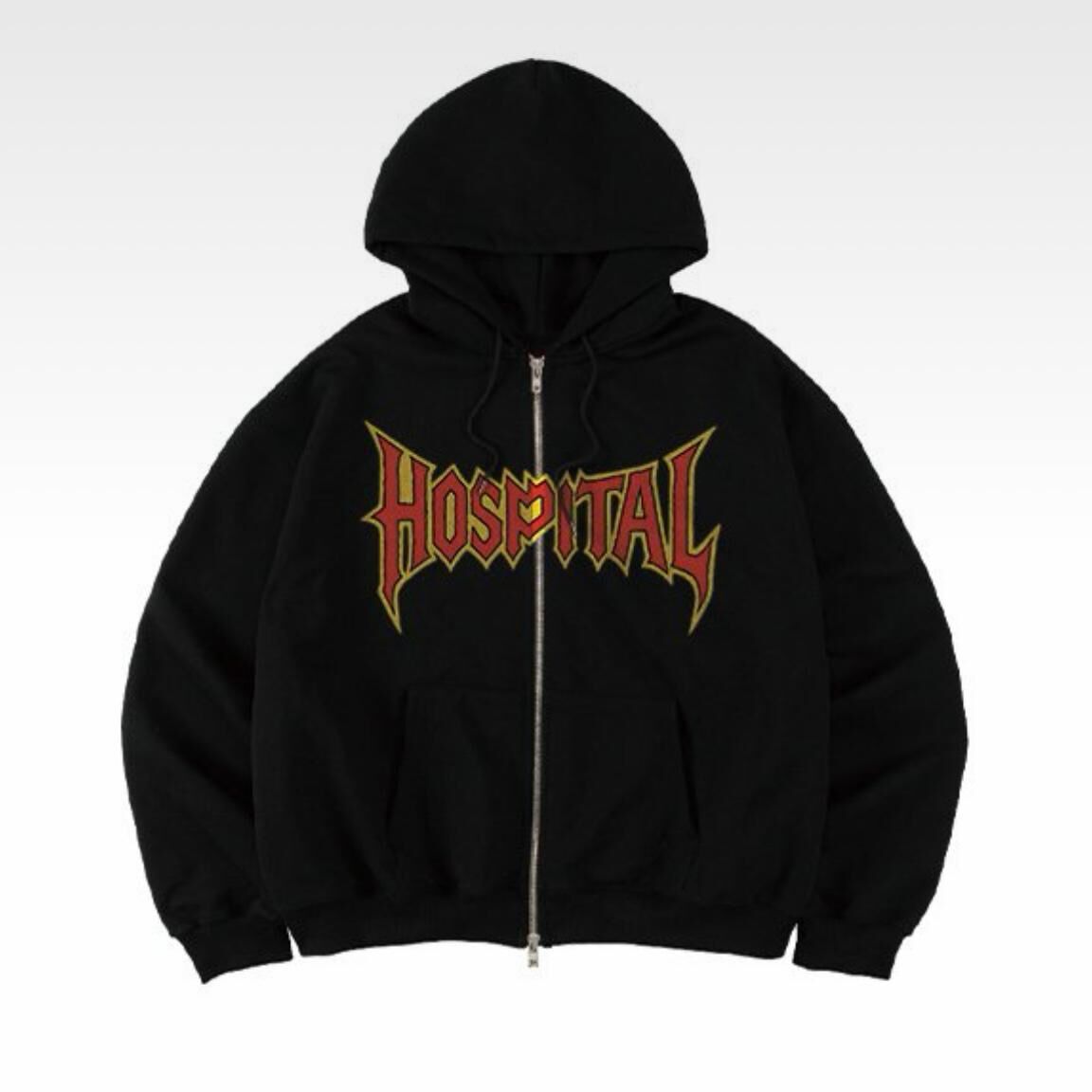 英文字連帽拉鍊外套 TAC-0380JK