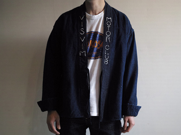 VISVIM LHAMO SHIRT MOTOR CLUB (( USED A )) 中古美品 - INDIGO SIZE 3 PRE ORDER ITEM (預訂中)