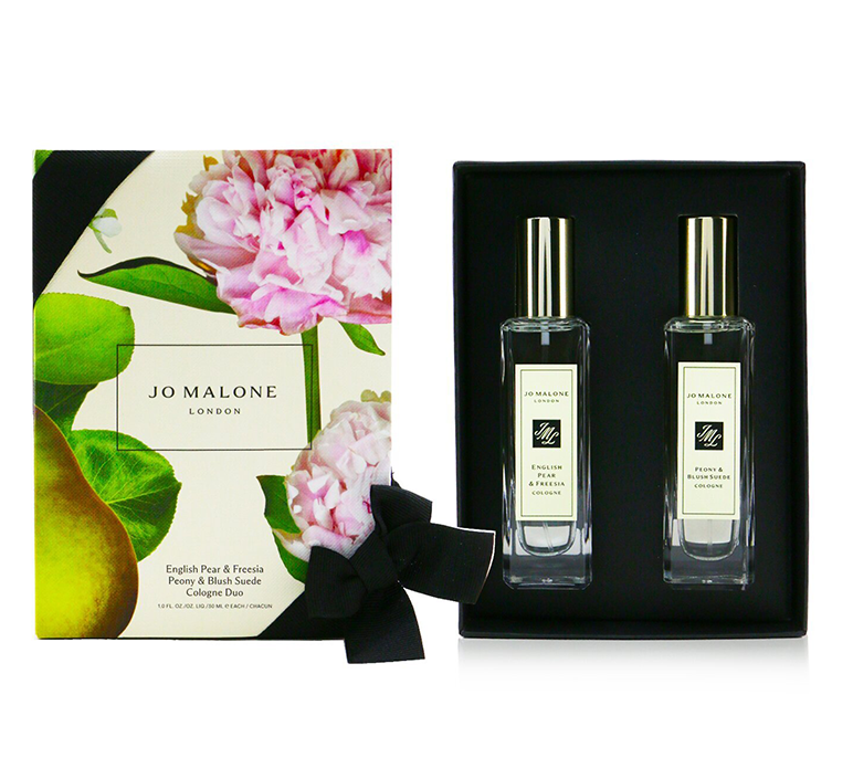 祖馬龍 英國梨與小蒼蘭和牡丹與胭紅麂絨古龍水套盒 2 x 30ML（旅行便攜裝）[平行進口]