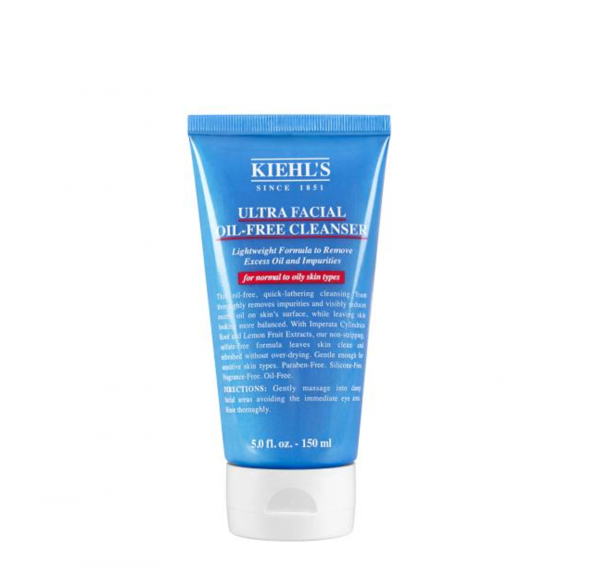 科顏氏 高保濕清爽 無油潔面乳 潔面啫喱 150ML(平行進口)