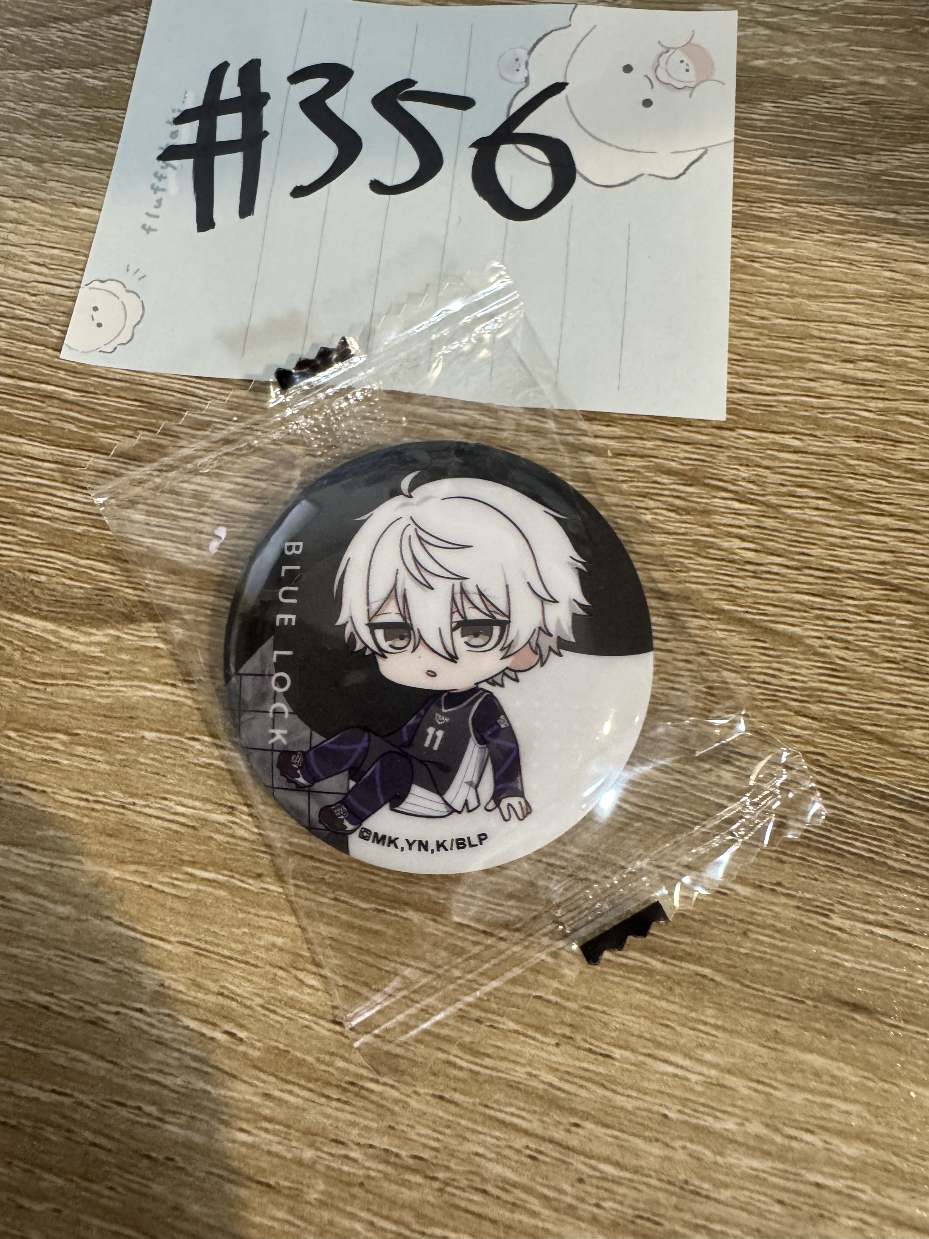 BlueLock  凪誠士郎 襟章#356