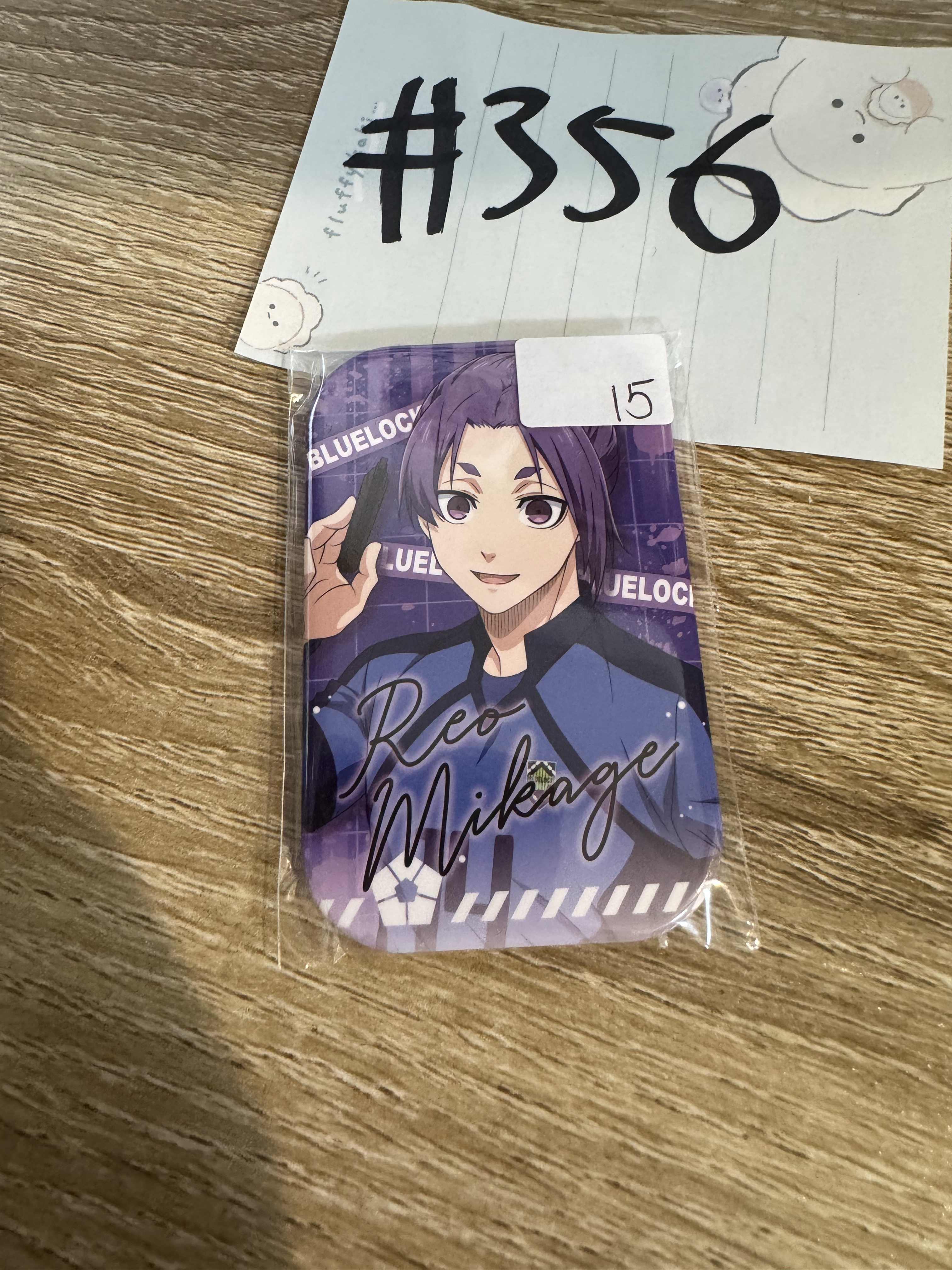 BlueLock  玲王 襟章#356