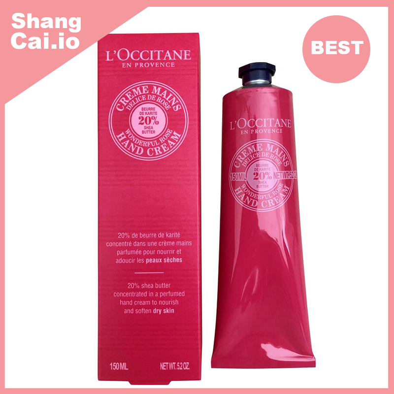 歐舒丹 乳木果玫瑰護手霜 150ML[平行進口]