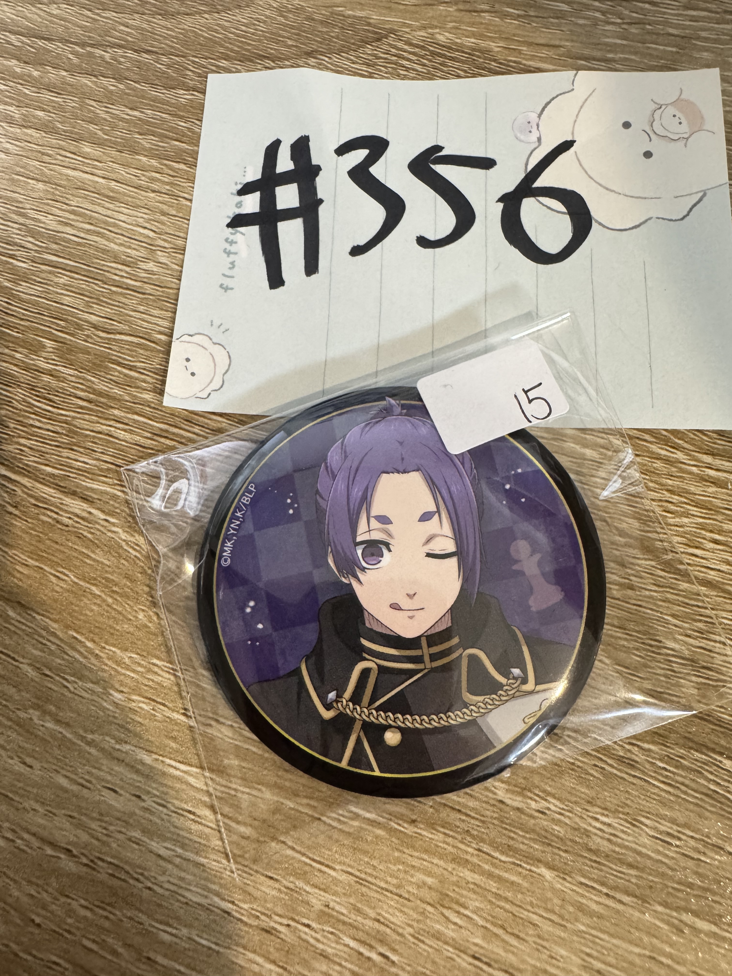 BlueLock  玲王 襟章#356