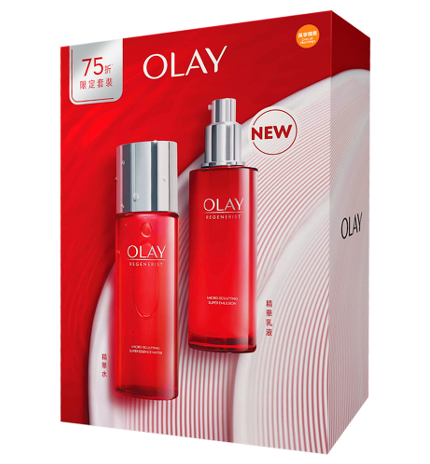 歐萊雅 新生高效緊緻套裝(活膚露150ml+精華乳液100ml)[原裝行貨]