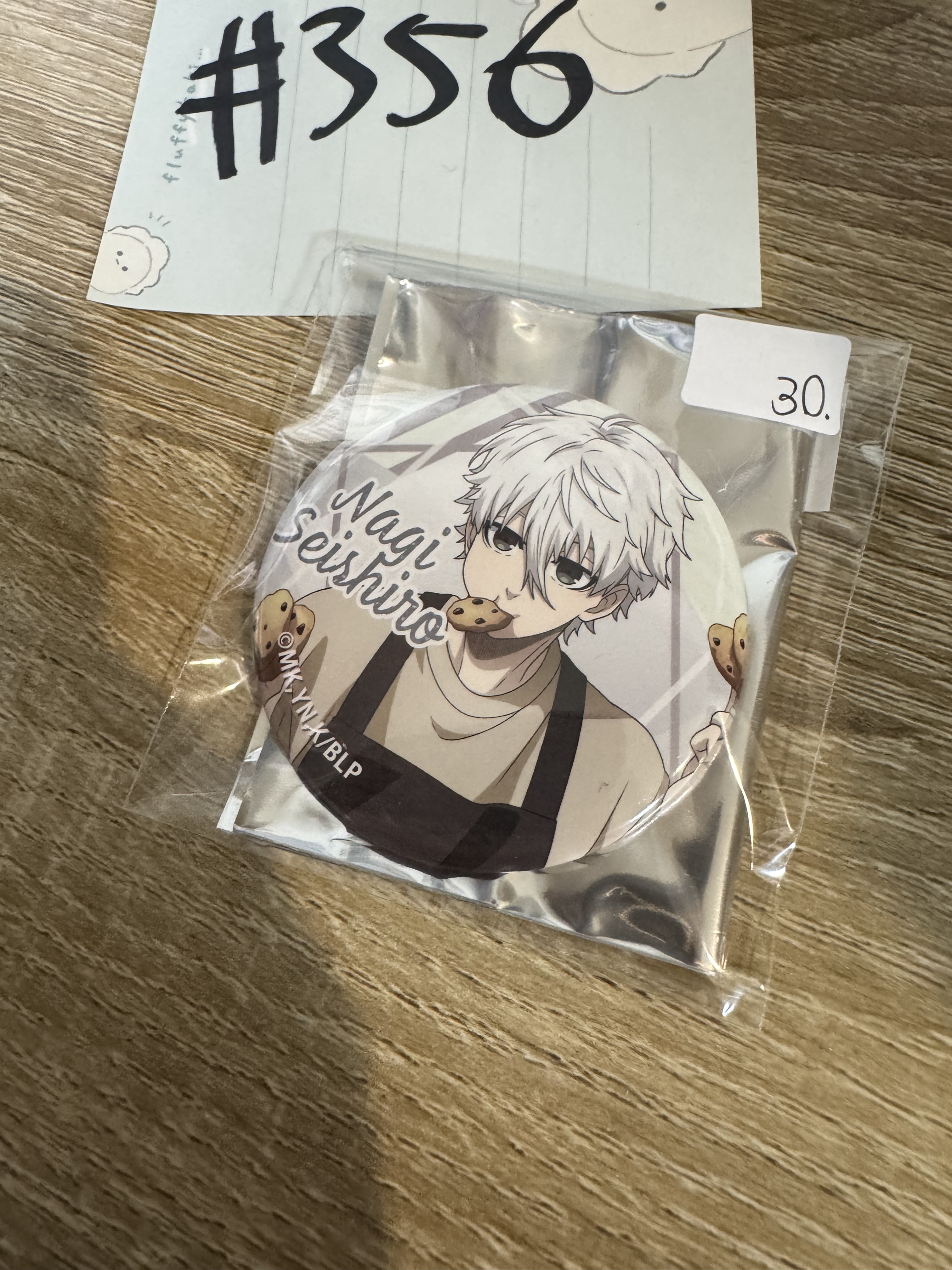 BlueLock 凪誠士郎  襟章#356