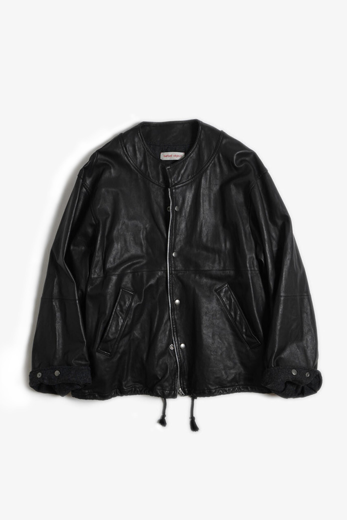 barbell object lEATHER NS JKT