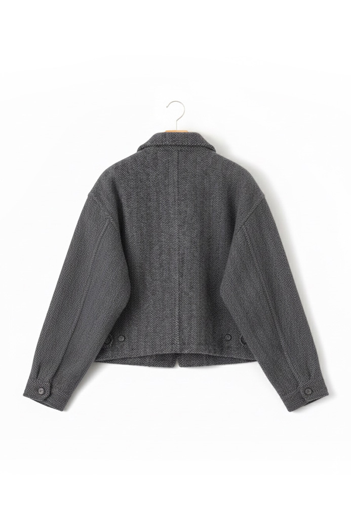 IS-NESS WOOL ZIP BLOUSON