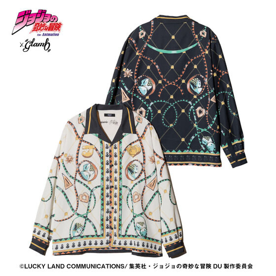 243703 Pbandai 預訂 2026/4月 アニメ『ジョジョの奇妙な冒険 ダイヤモンドは砕けない』×glamb Jotaro Shirt