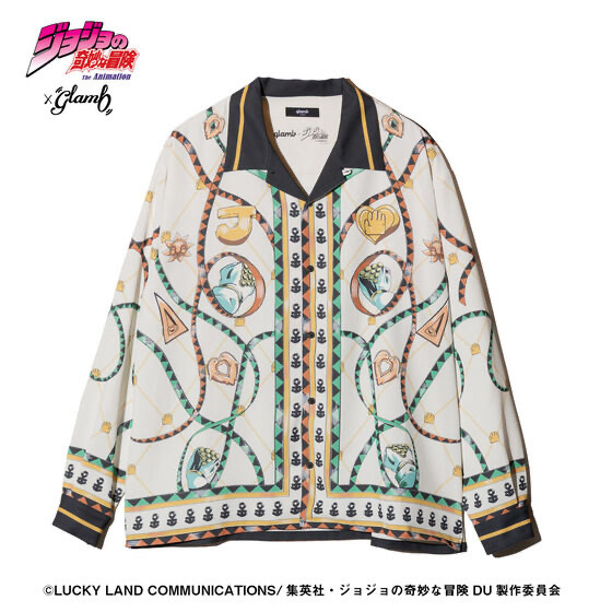 243703 Pbandai 預訂 2026/4月 アニメ『ジョジョの奇妙な冒険 ダイヤモンドは砕けない』×glamb Jotaro Shirt