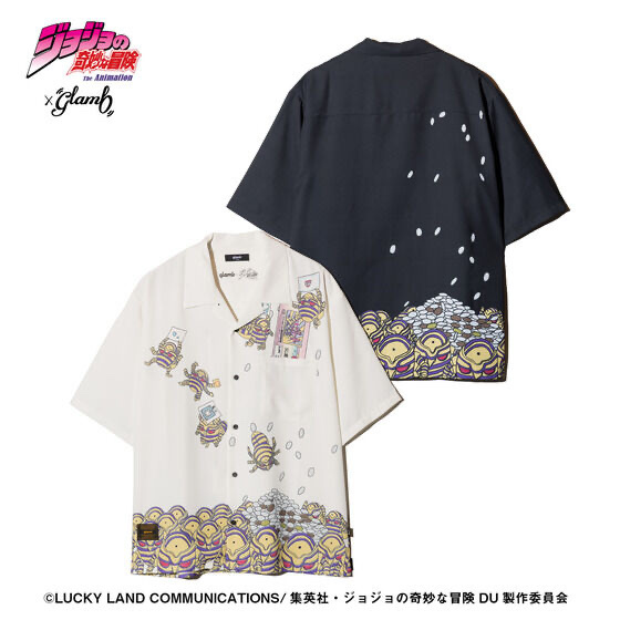 243709 Pbandai 預訂 2026/4月 アニメ『ジョジョの奇妙な冒険 ダイヤモンドは砕けない』×glamb Harvest Shirt