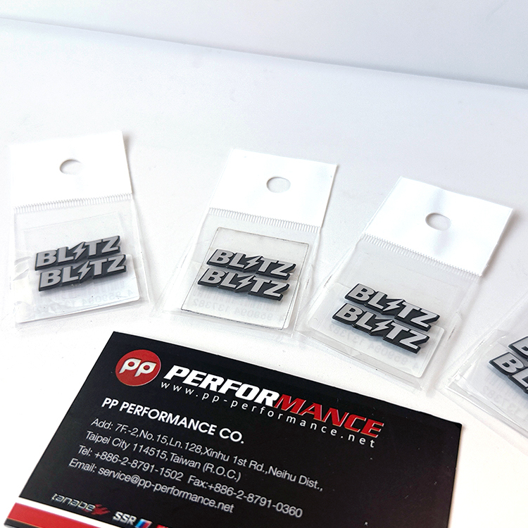 BLITZ 立體 LOGO 貼紙 鋁貼 7mm x 24mm