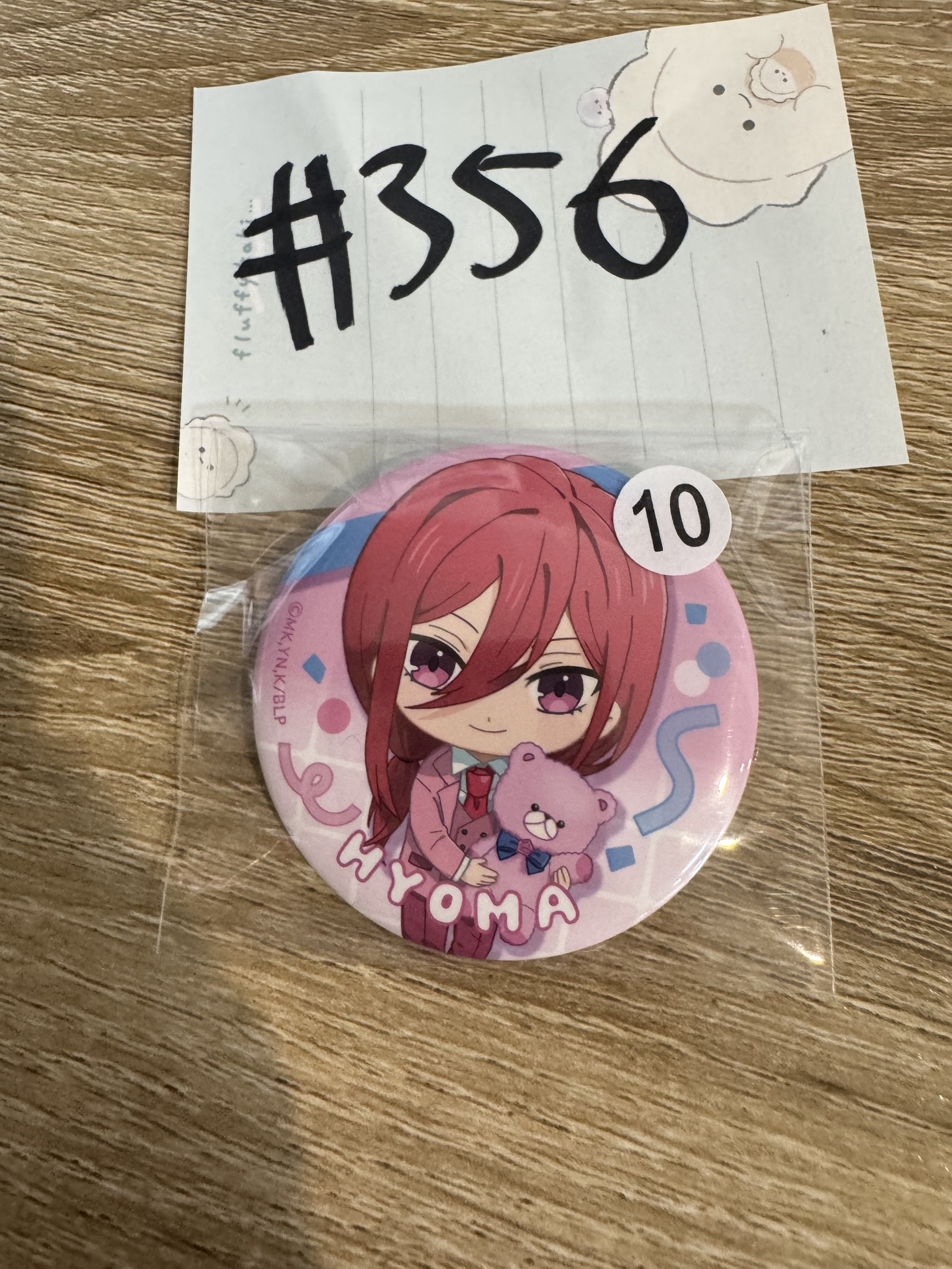 BlueLock  千切  襟章#356