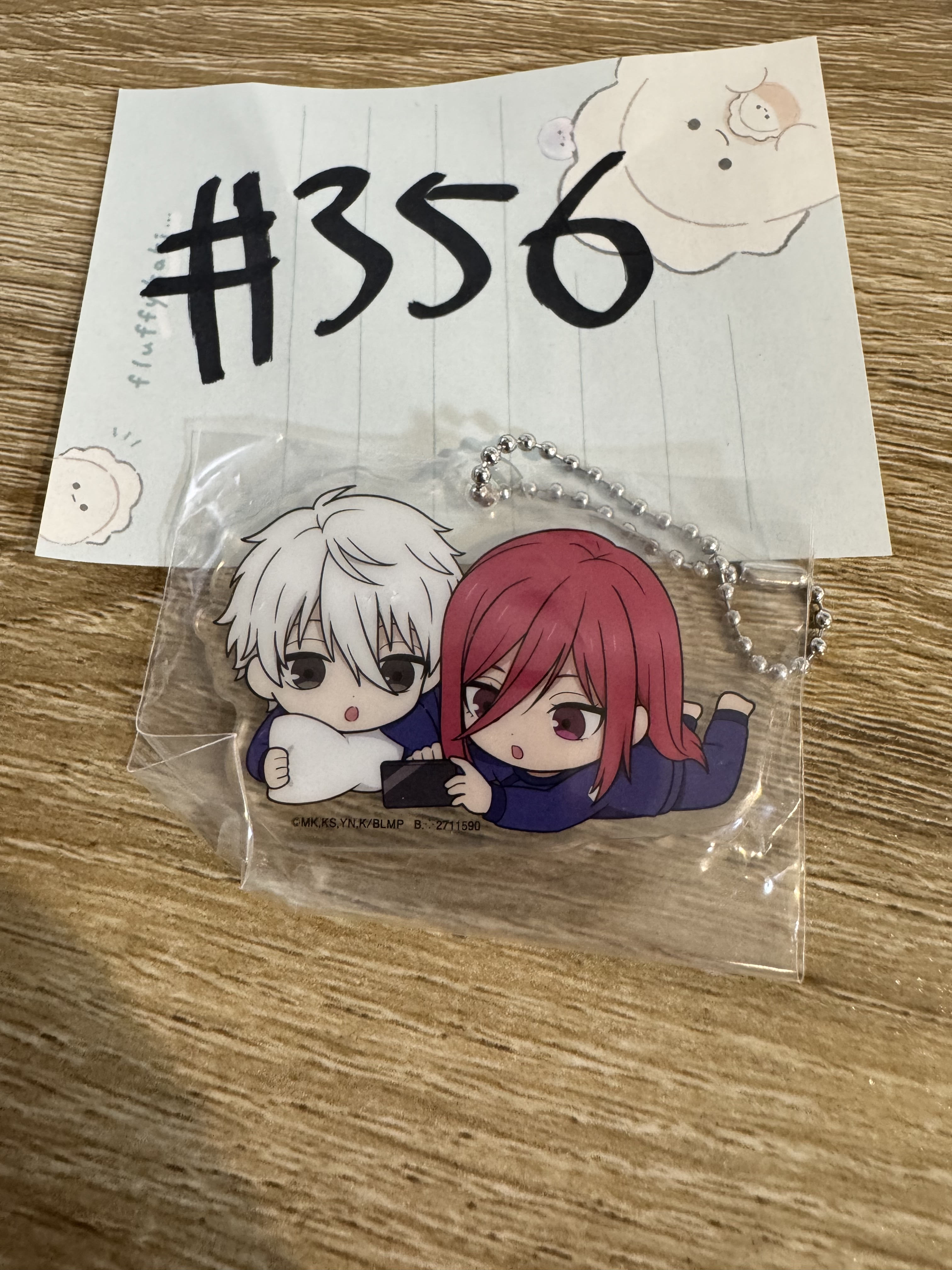 BlueLock  2人 掛件#356