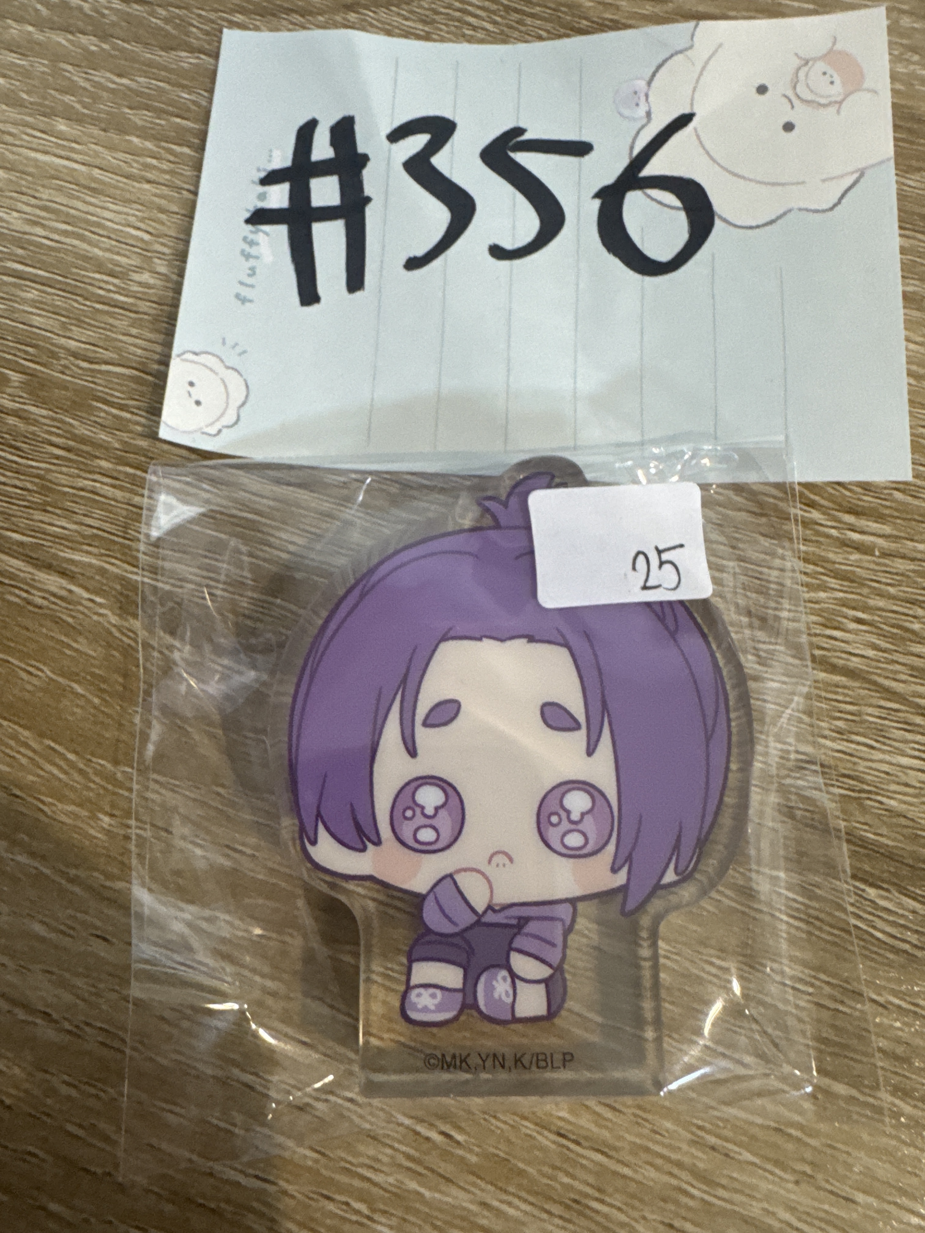 BlueLock  玲王 膠牌#356